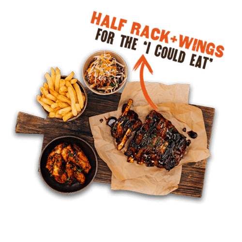 Top Cuts — Rack 'em Bones BBQ Ribs