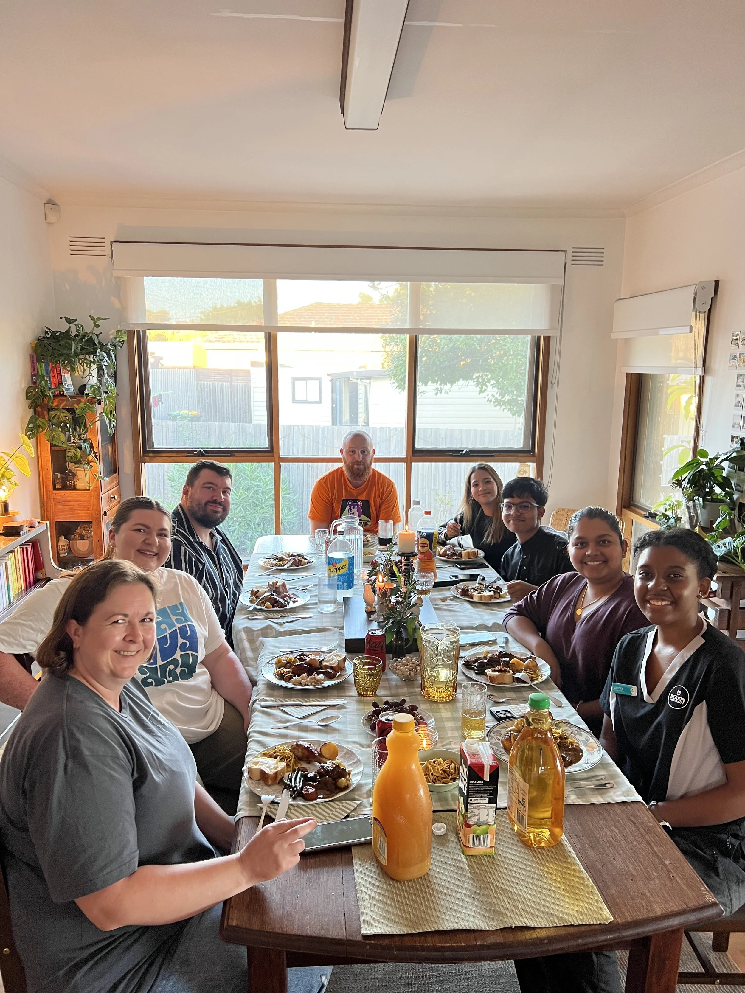 Eid dinner at Jane's house