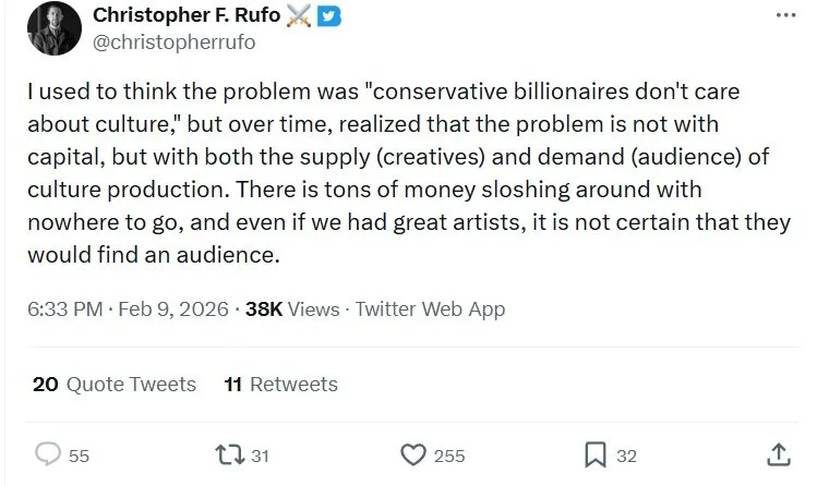 The Talent Is There. The Audience Is Waiting. The Money Is Idle.