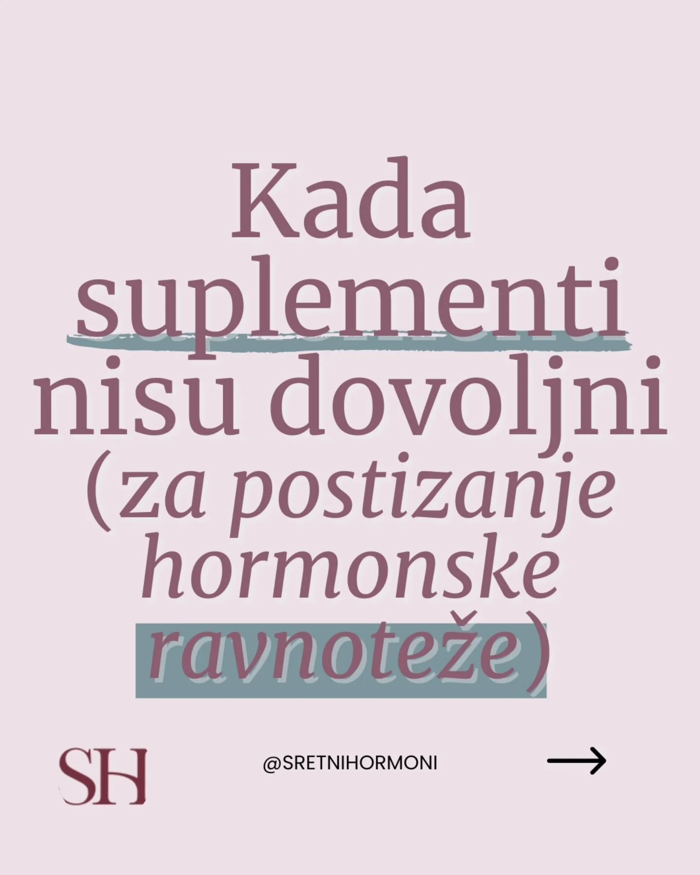 Jedno od najče&scaron;ćih pitanja koje dobijem je &ldquo;Koji suplement mogu uzeti za {xy}?&rdquo; ({xy} zamijeni s bilo kojim simptomom koji te muči)

Ali zna&scaron; &scaron;to - može&scaron; potro&scaron;iti stotine eura na suplemente, nadajući se