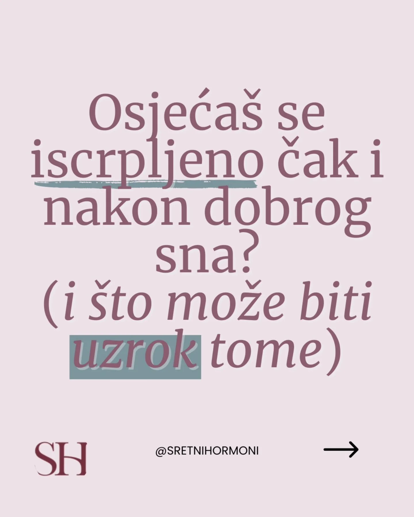 Mnoge žene misle da je umor normalan.
Da je to samo cijena užurbanog života.
A često je zapravo način na koji hormoni tiho poručuju da im treba vi&scaron;e podr&scaron;ke.
Ne kroz forsiranje i stroga pravila &mdash;
nego kroz ritam, san i nježnu, dos
