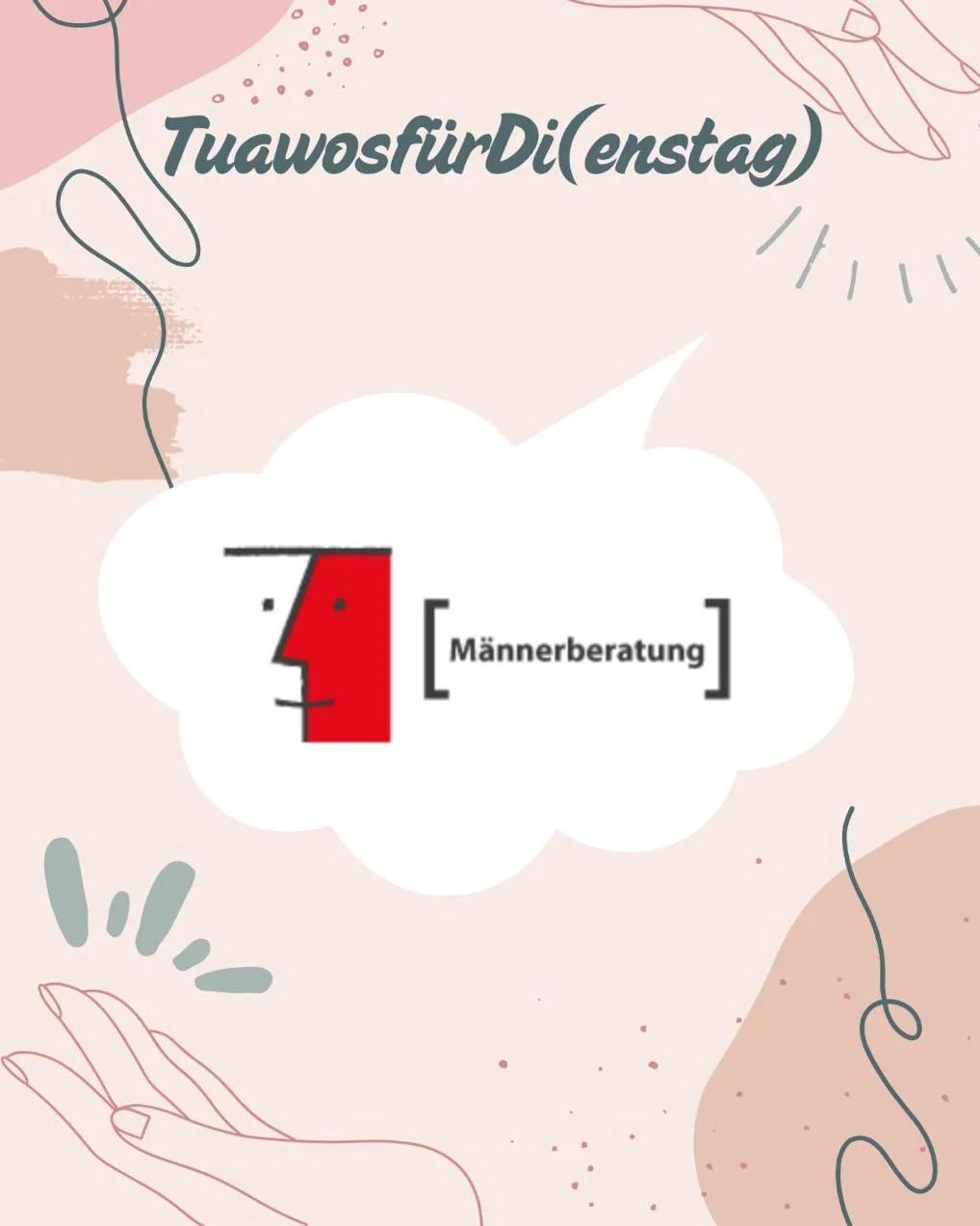 💬 Tuawosf&uuml;rDi(enstag): M&auml;nnerberatung Murau

👨 Auch M&auml;nner brauchen Raum zum Reden.

Die M&auml;nnerberatung Murau unterst&uuml;tzt M&auml;nner bei Krisen, Trennungen, rechtlichen und famili&auml;ren Sorgen.

Anonym, kostenlos und mi