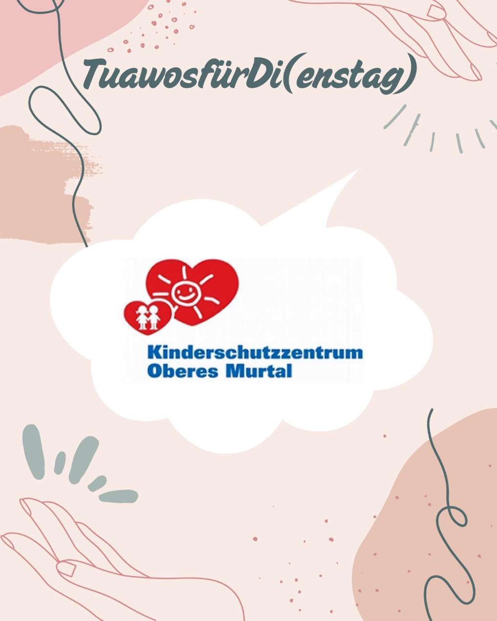 🧡 Tuawosf&uuml;rDi(enstag): Kinderschutzzentrum Oberes Murtal

🛡️ F&uuml;r Kinder, die Schutz und Hilfe brauchen!

Das Kinderschutzzentrum Oberes Murtal unterst&uuml;tzt Kinder, Jugendliche und Familien bei Gewalt, Mobbing und seelischer Belastung.