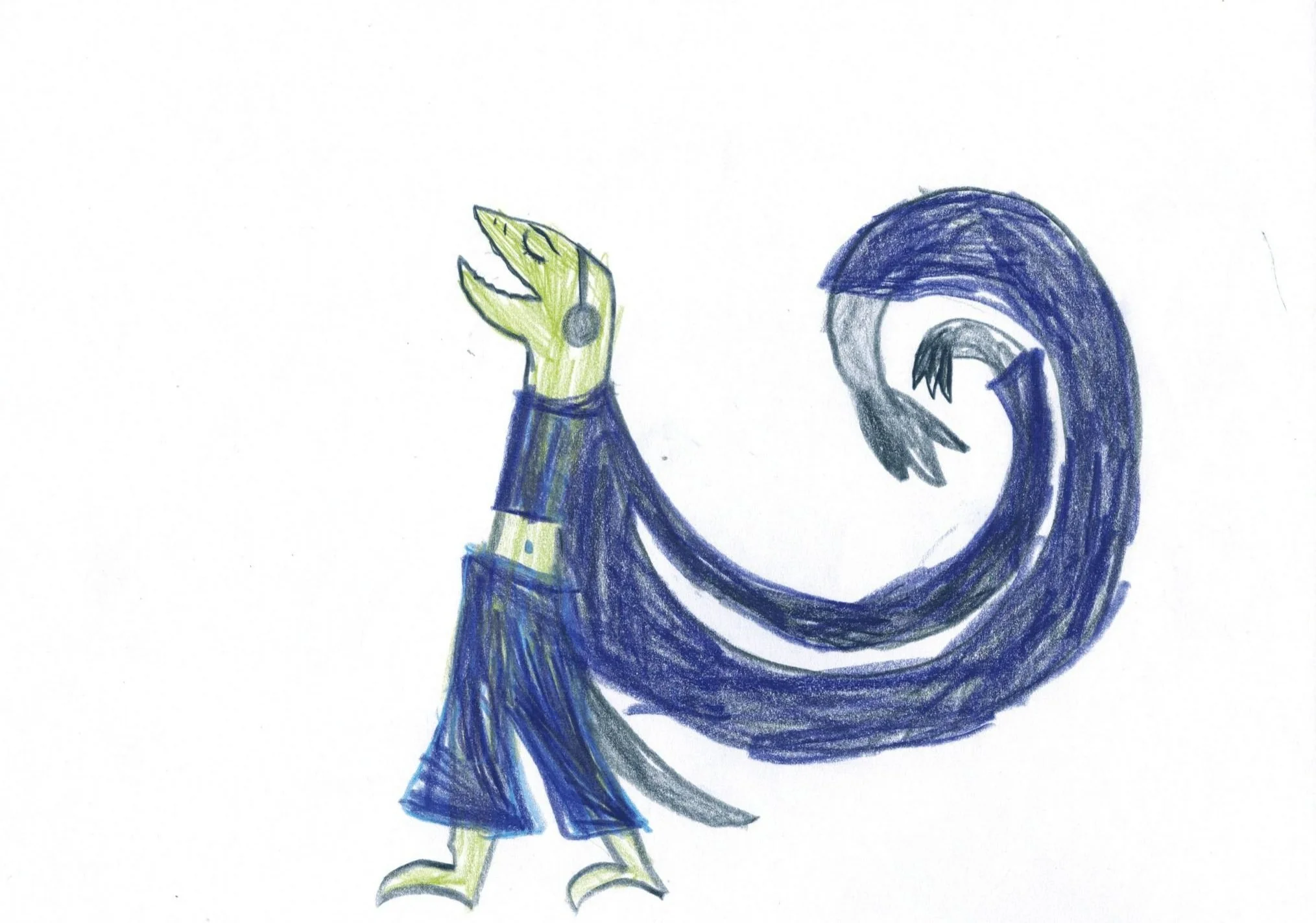"jugendlicher Drache" - 7 J., 7 M.