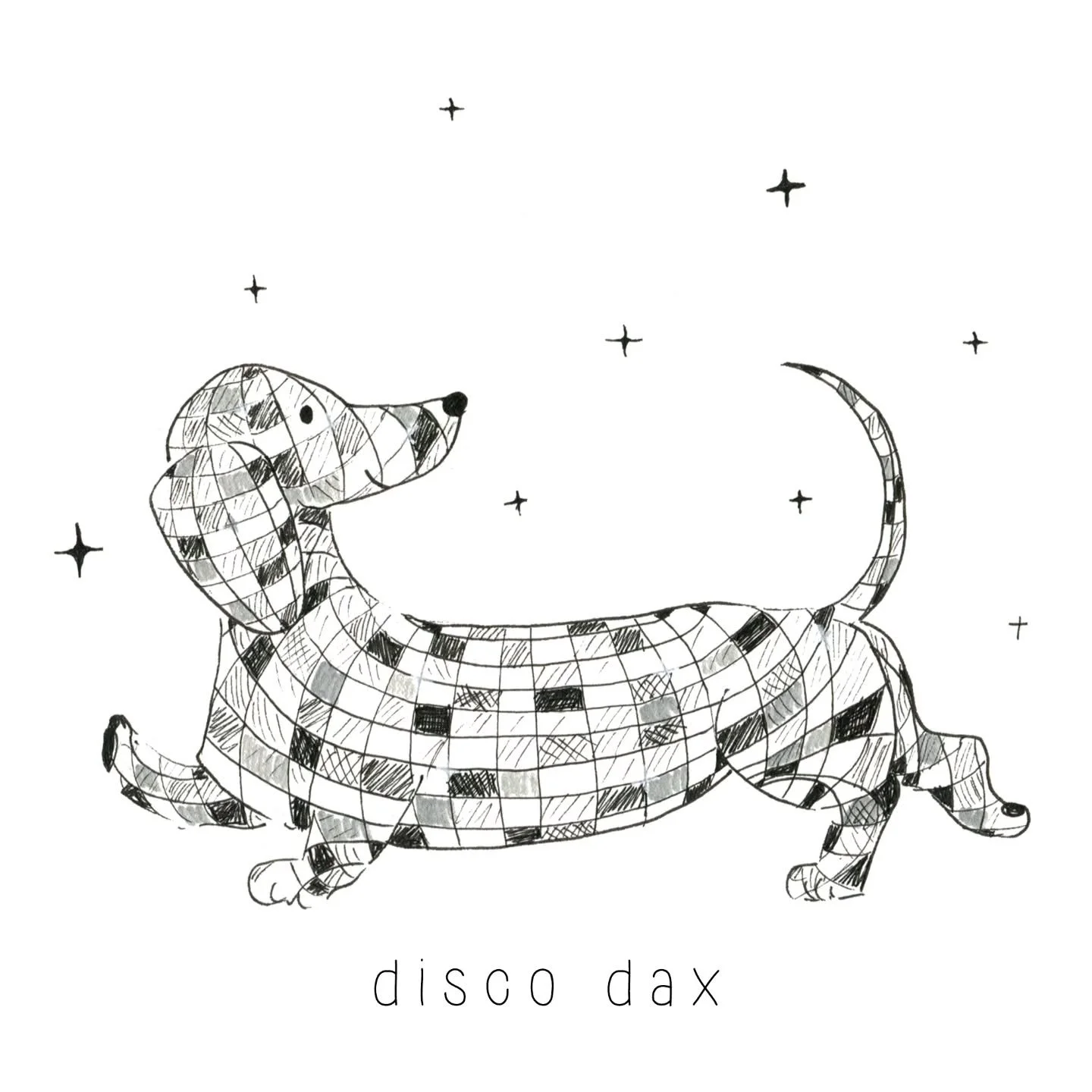 Friday vibes 🪩 #friyay #discovibes #dachshundoftheday #dachshundlove #sausagedogsofinstagram