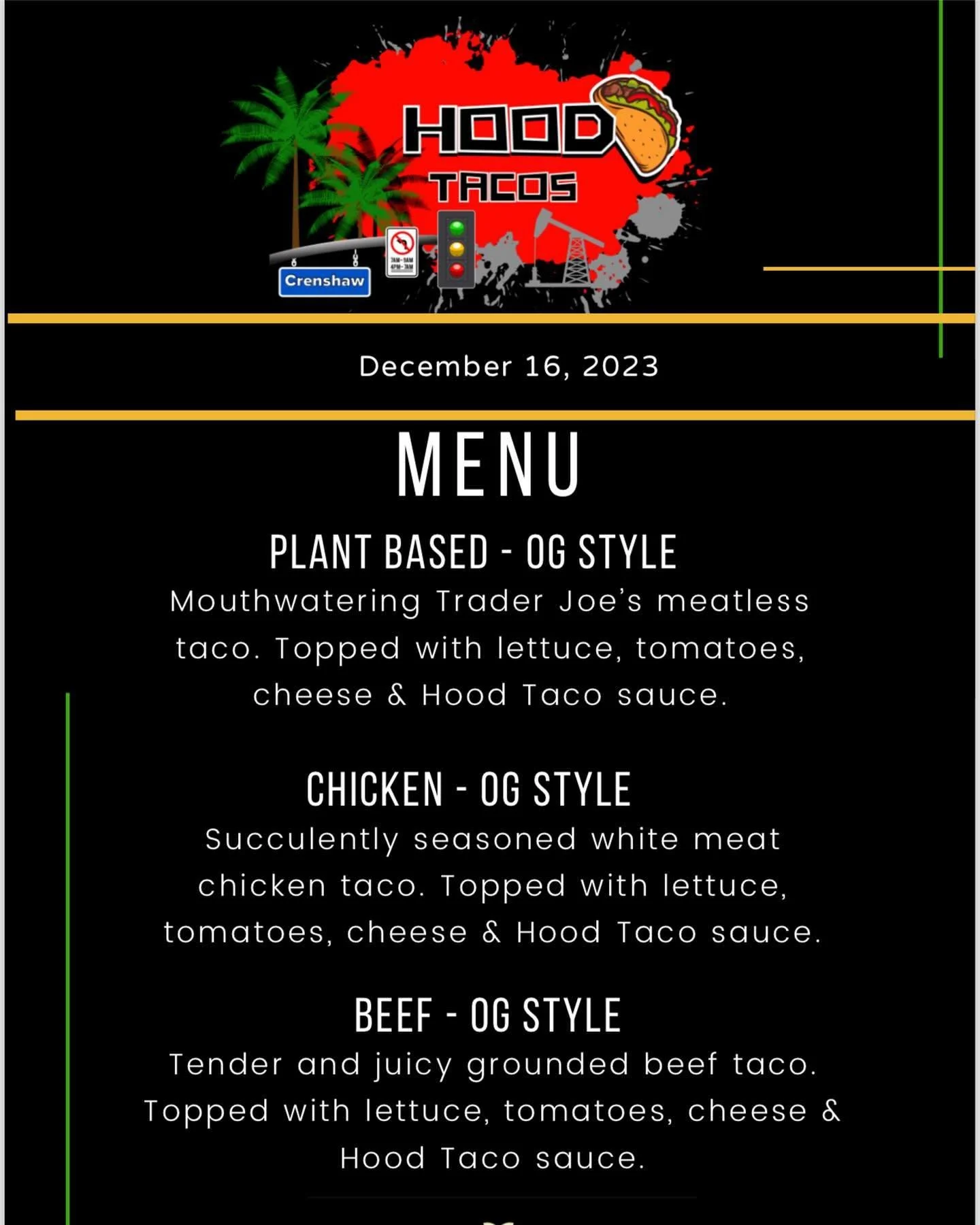 Come get some delicious tacos today in LA, at Jefferson Park @hiddenhistorymuseum ! A fun night of comedy, music and TACOS 🌮🌮🌮 - LINK IN BIO
&bull;
🎤 @butlermusicofficial