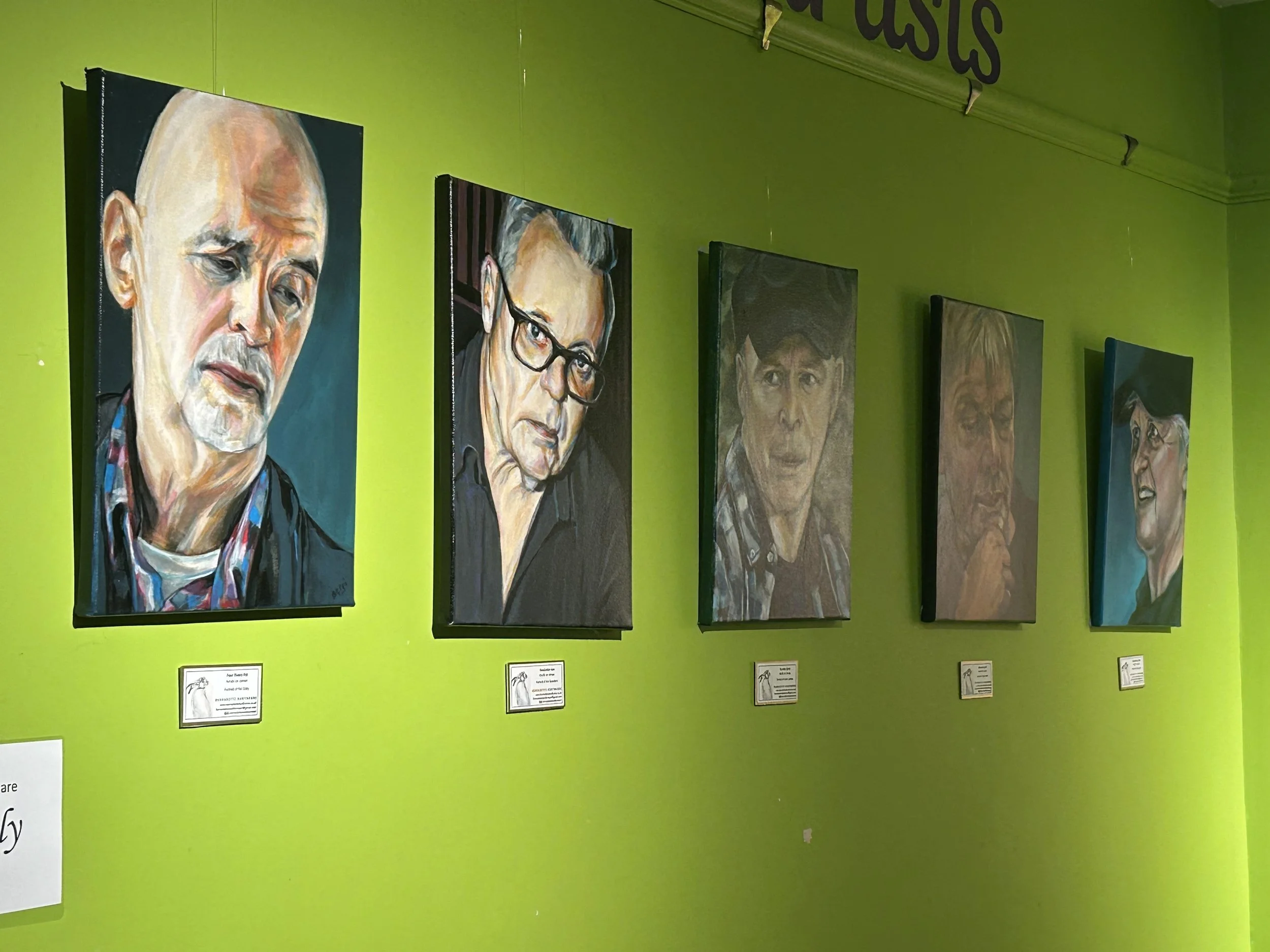 Bernie’s Art Exhibition at Mudlarks in Hertford, Hertfordshire (10.04.2026)