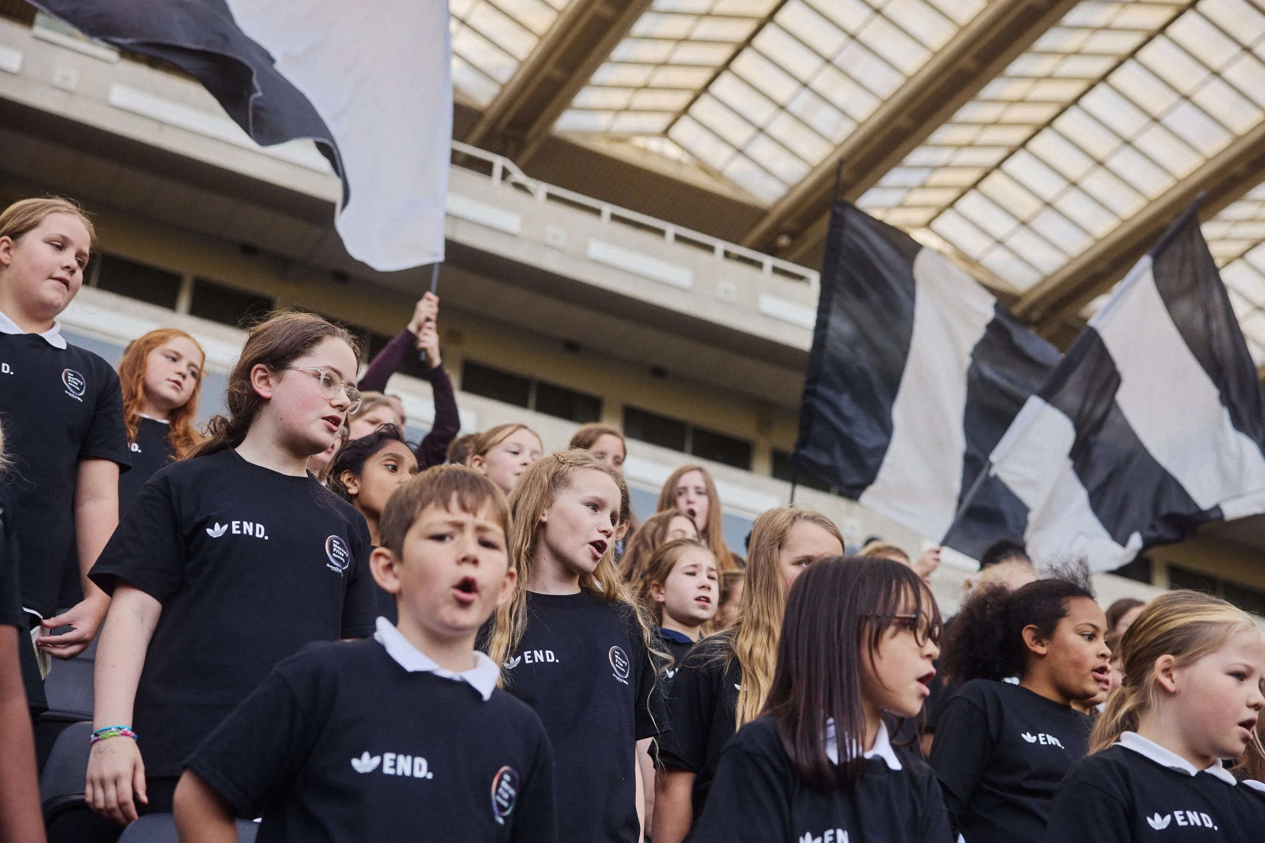 Mini Mercury Choir did us proud!