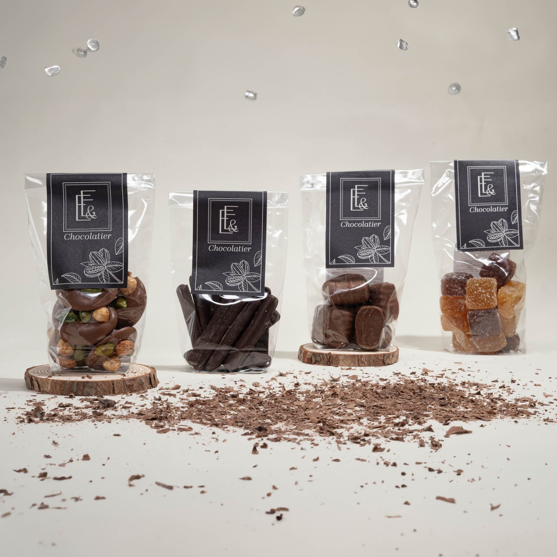 Chocolat en sachet gamme de chez Encore & Encore