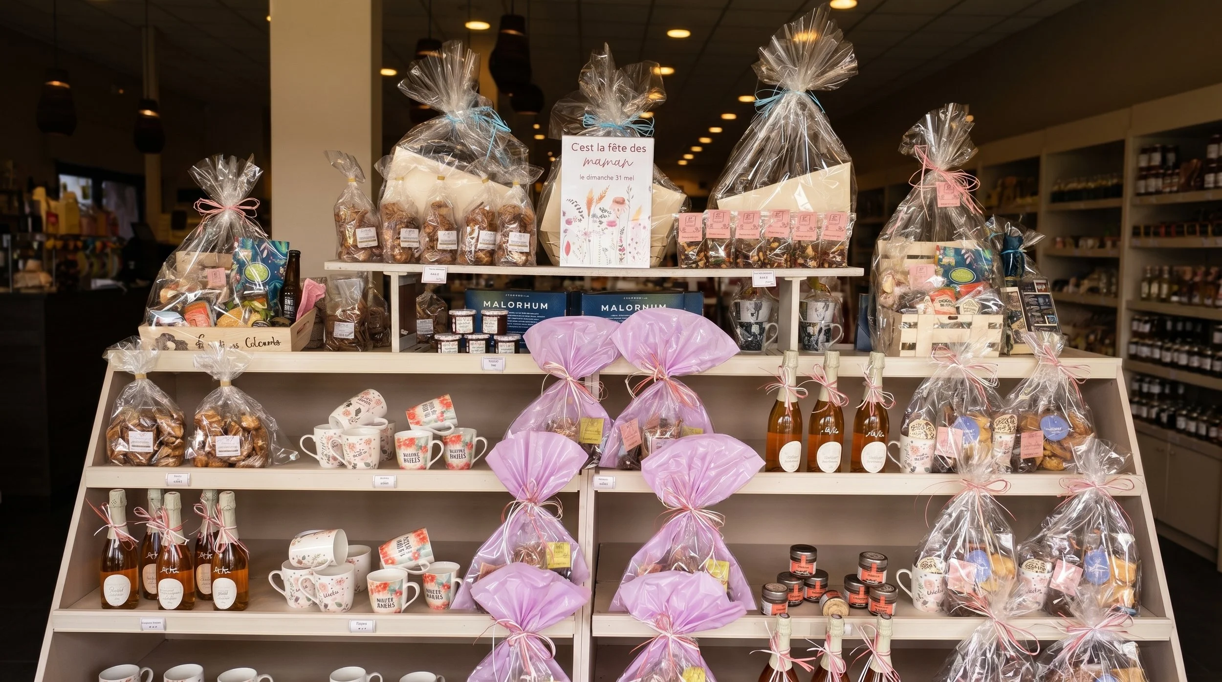 Idées cadeaux fête des mères : nos coffrets gourmands vous attendent en boutique!
