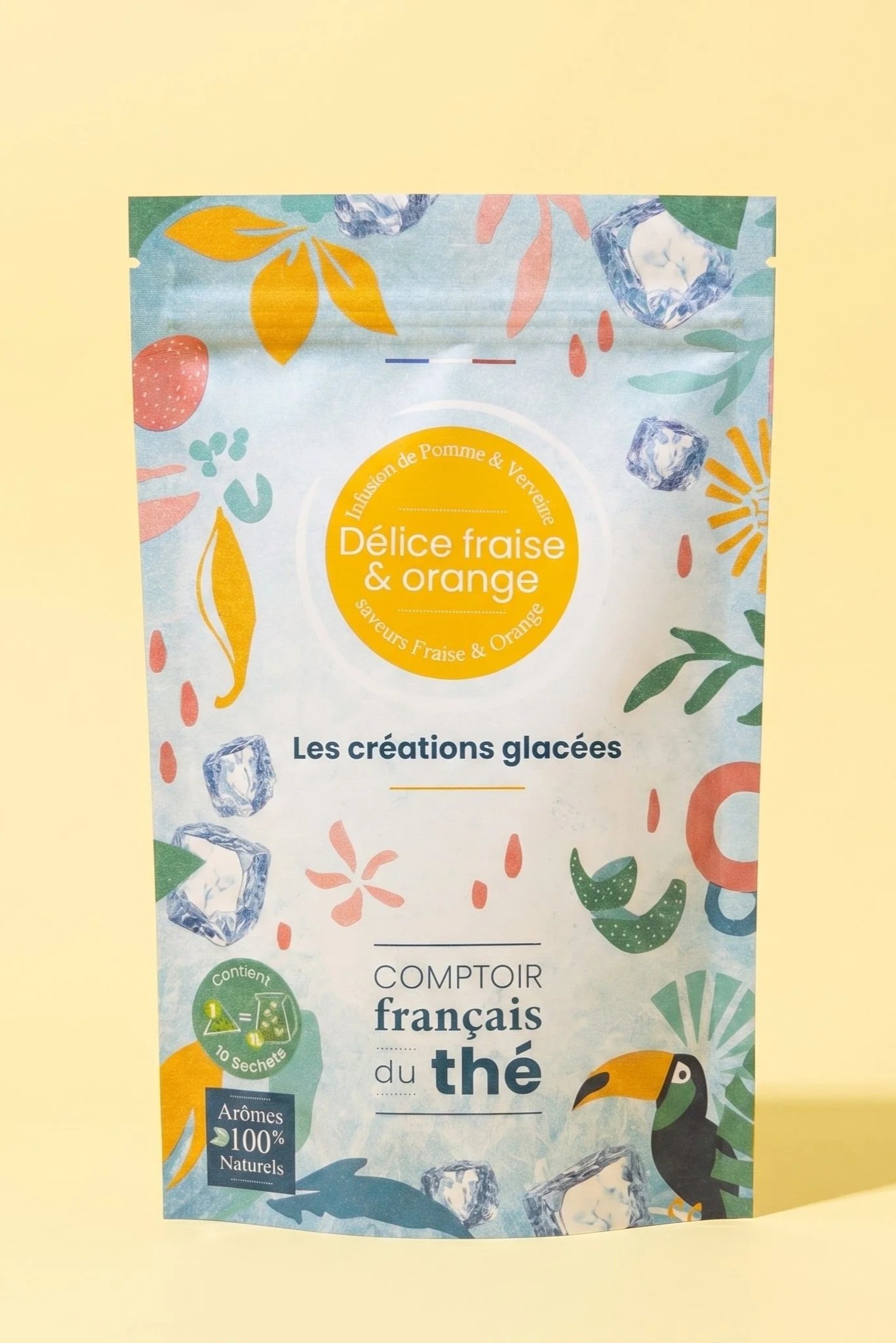 thé glacé venant du comptoir francais du thé E&E