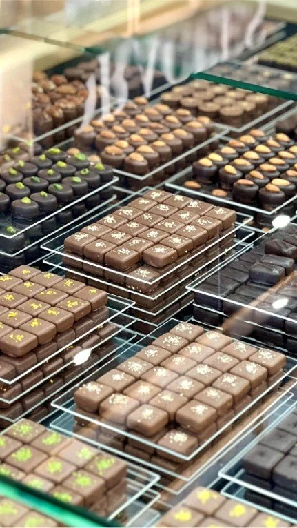 Banque à chocolat pour ballotin sur mesure