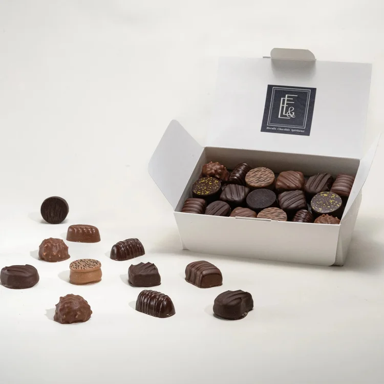 Ballotins préparés de chocolats de chez Encore & Encore