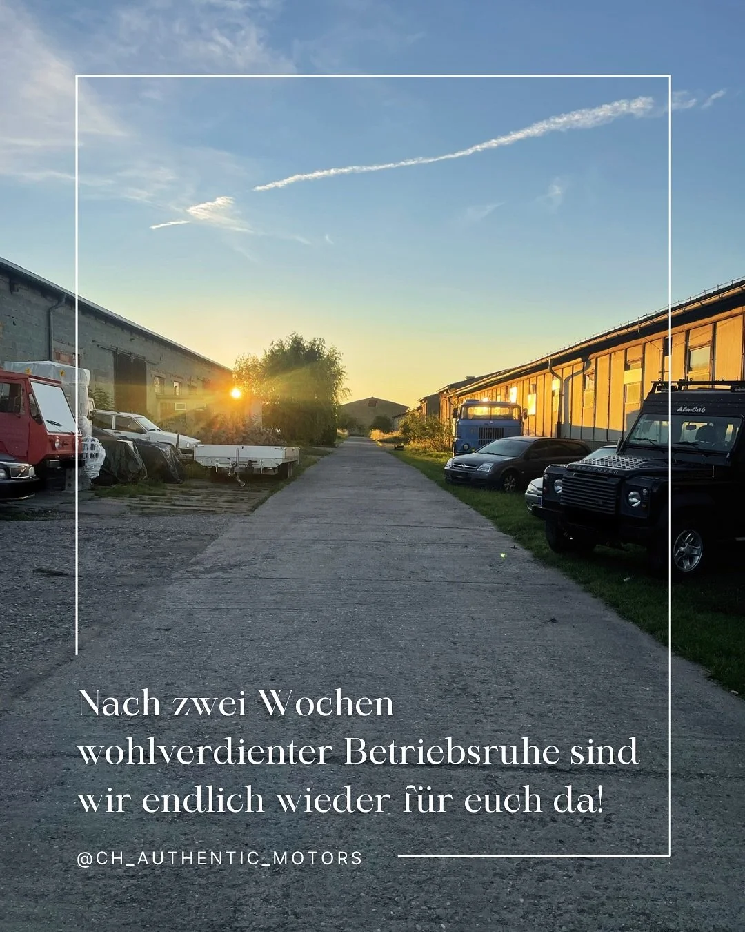 Die Sommerzeit neigt sich langsam dem Ende zu und auch wir kehren wieder aus unserer Betriebsruhe zur&uuml;ck. 🏝️ 

Bisher liegen anstrengende und arbeitsreiche Monate hinter uns. Damit wir in gewohnter Qualit&auml;t weitermachen k&ouml;nnen, war ei