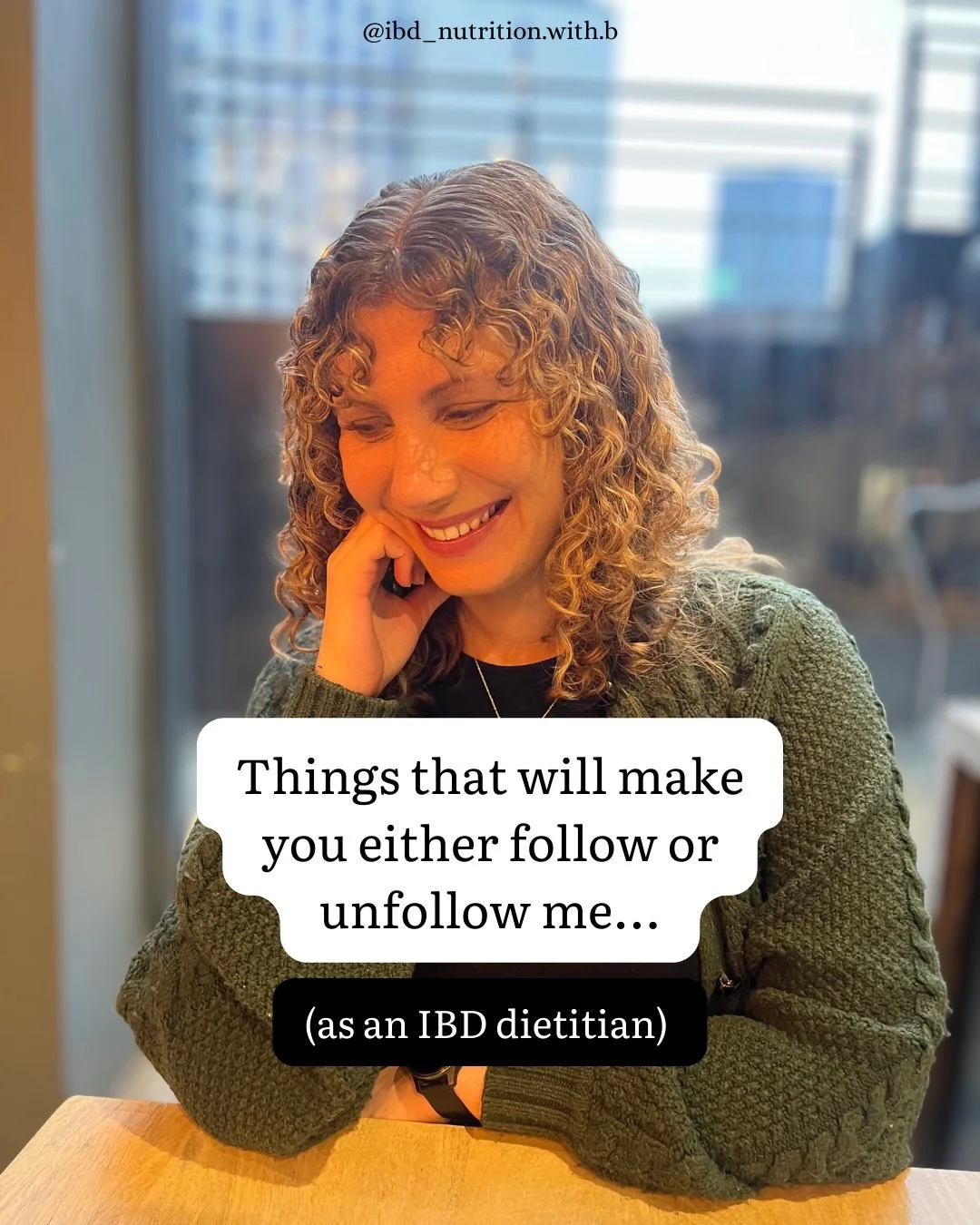 I&rsquo;m an IBD dietitian and these are things that will make you want to either follow or unfollow me.

I won&rsquo;t give you a one-size-fits-all magic plan, with expensive herbal supplements but I will tell you what you can add into your diet, cu