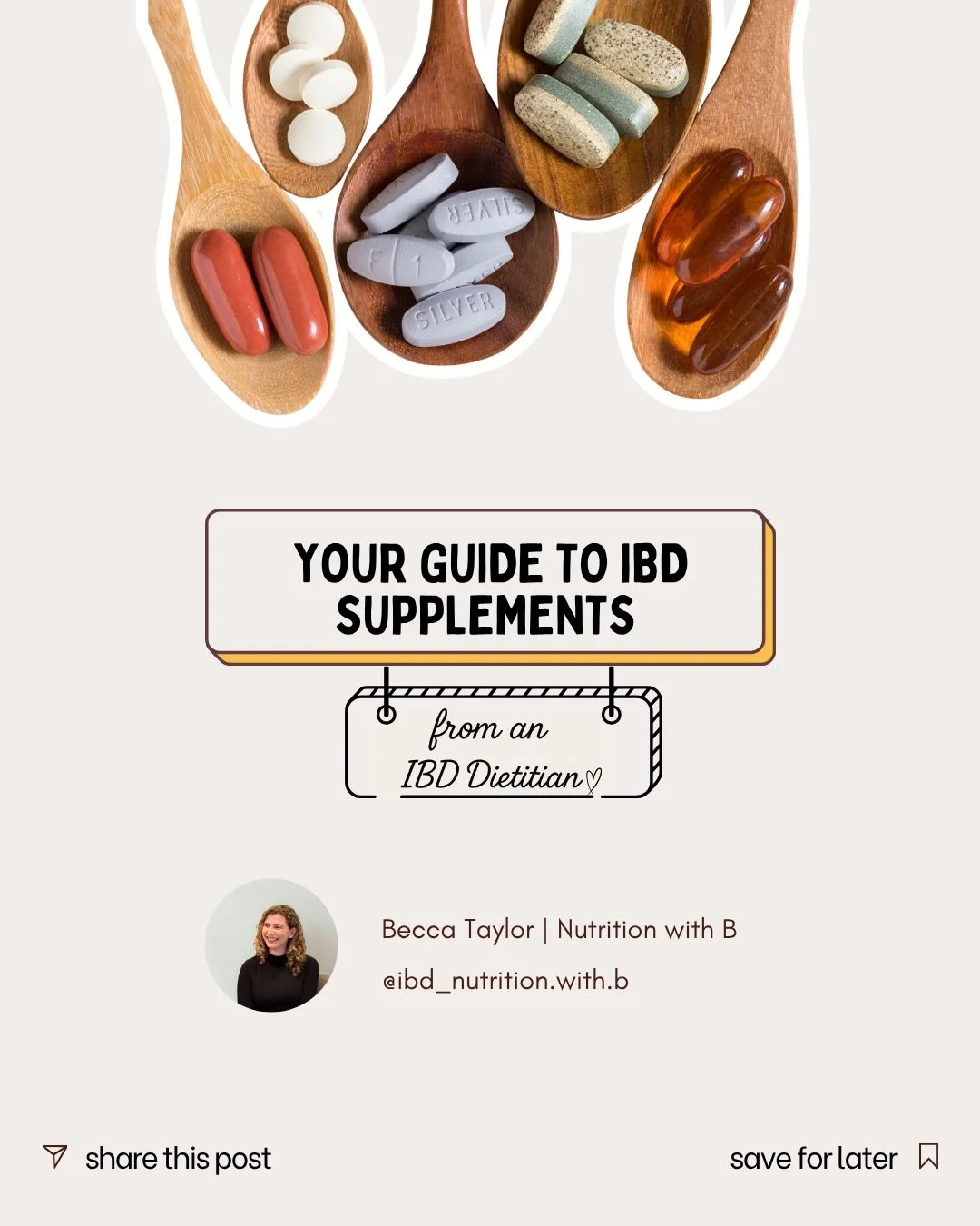 Ever wondered if any of these supplements are worth taking for your IBD? 

👎Despite clever marketing some just aren&rsquo;t worth your money. The evidence they&rsquo;re based on = weak. 

👍 Others have strong evidence in some areas but not others. 