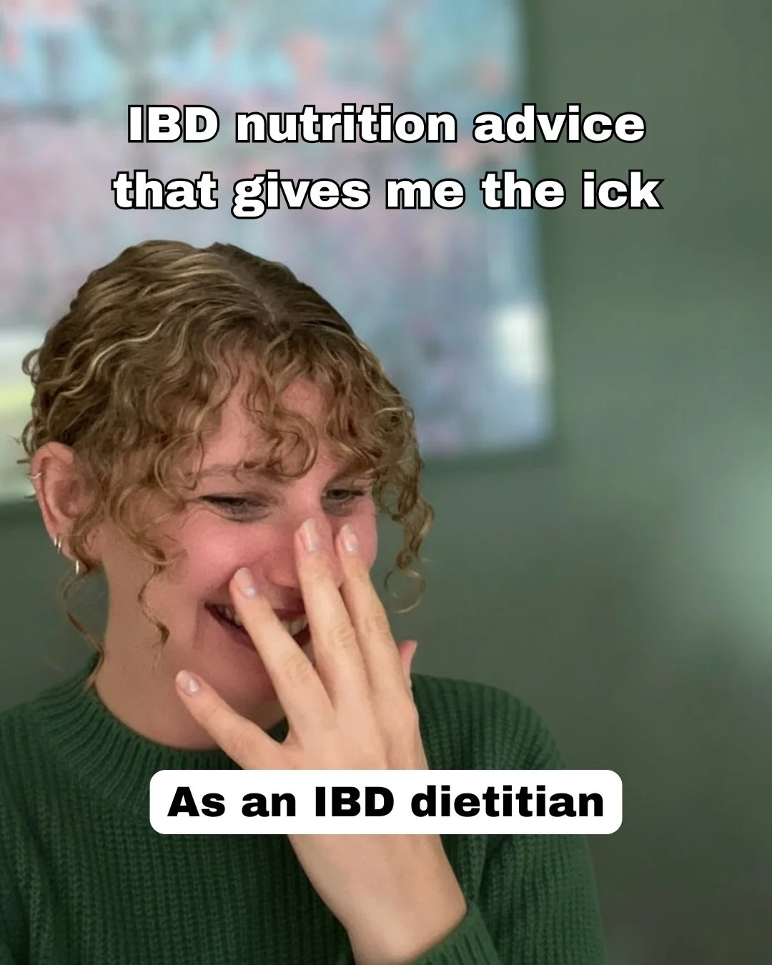 Please don&rsquo;t follow this advice 🙏

Do you want to work with someone who won&rsquo;t dismiss your concerns and who will look at the whole picture. You will learn:

✅ How nutrition can support you alongside your medical therapy to reduce flares
