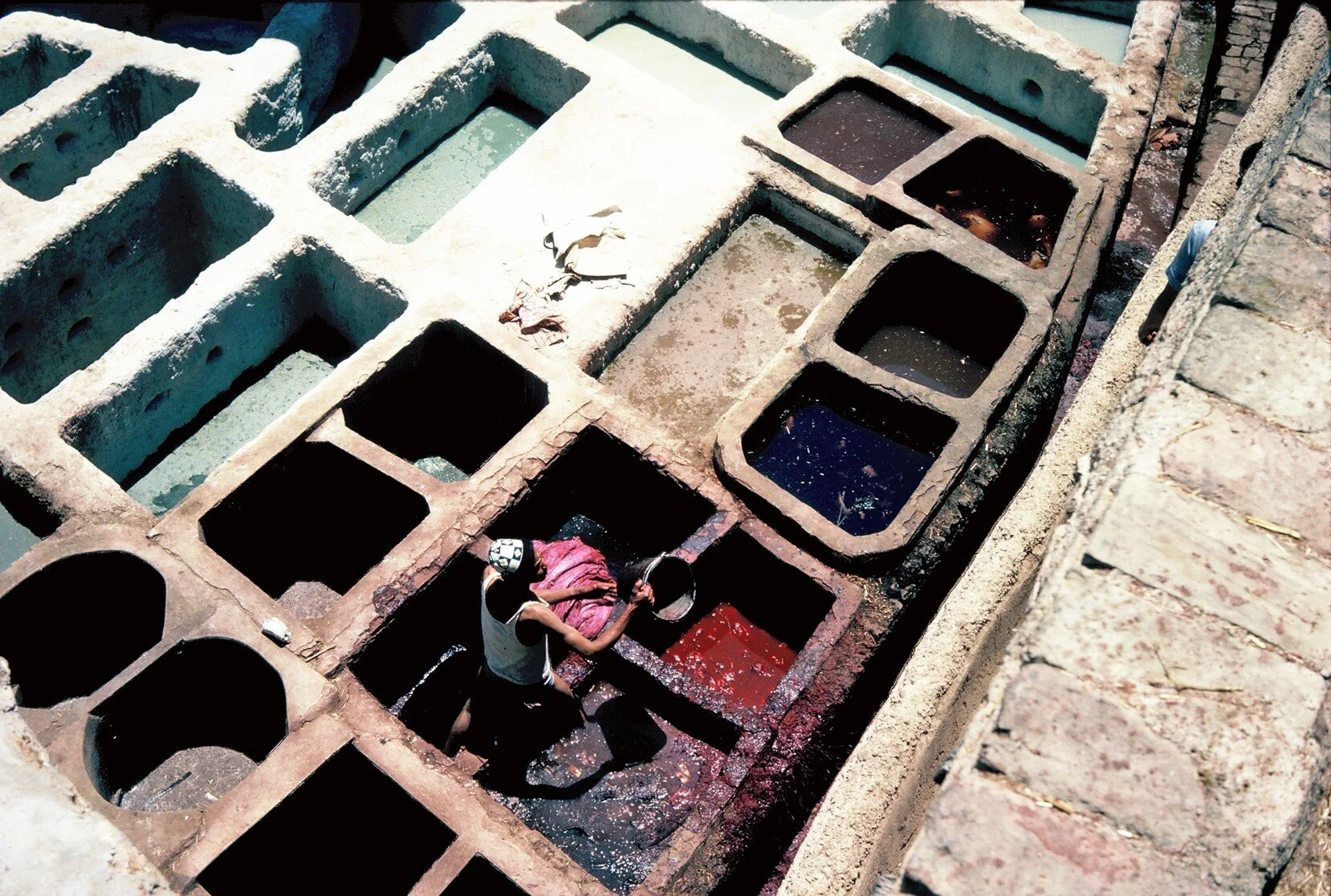 Färberei, Marrakesch.