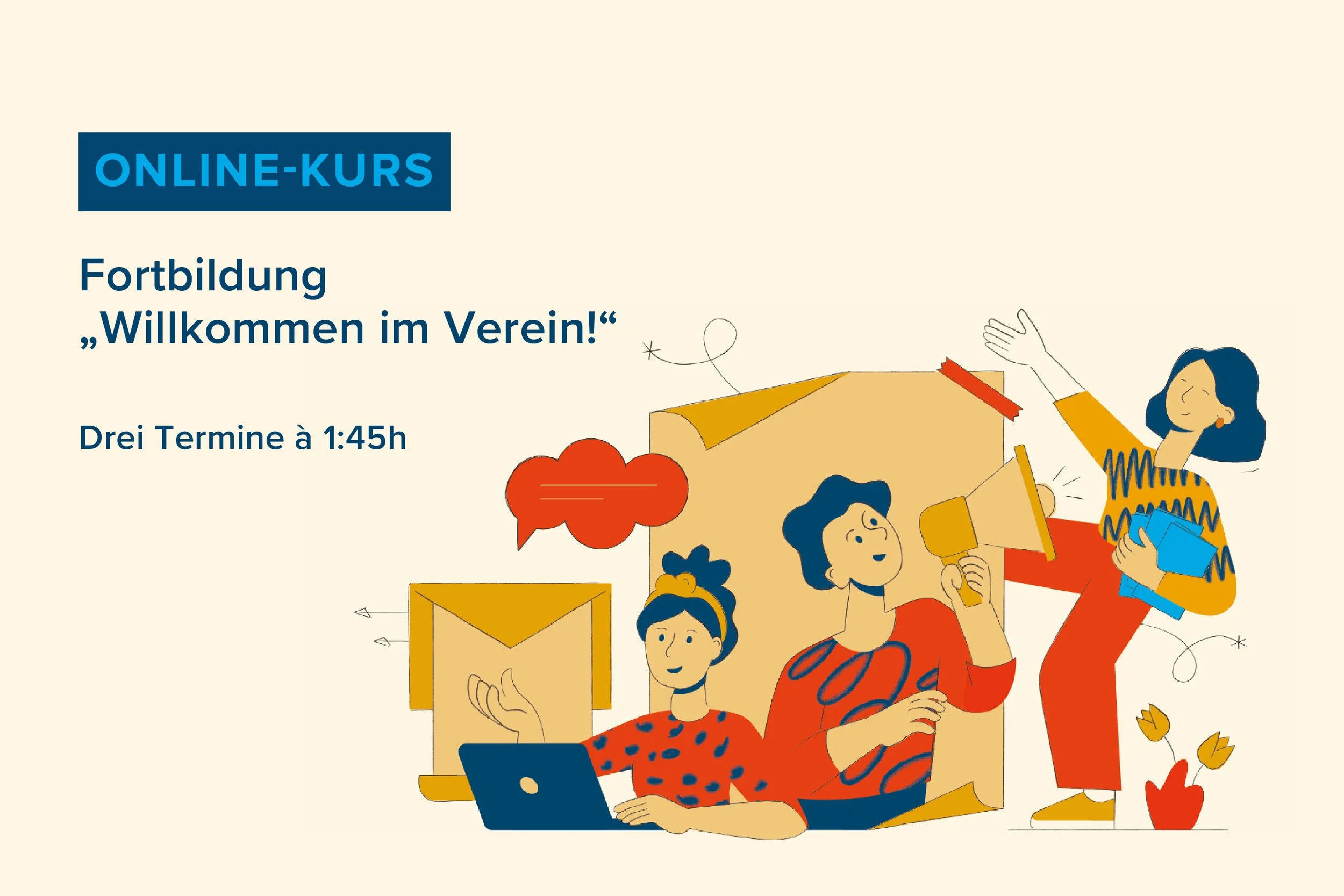 Fortbildung „Willkommen im Verein!“