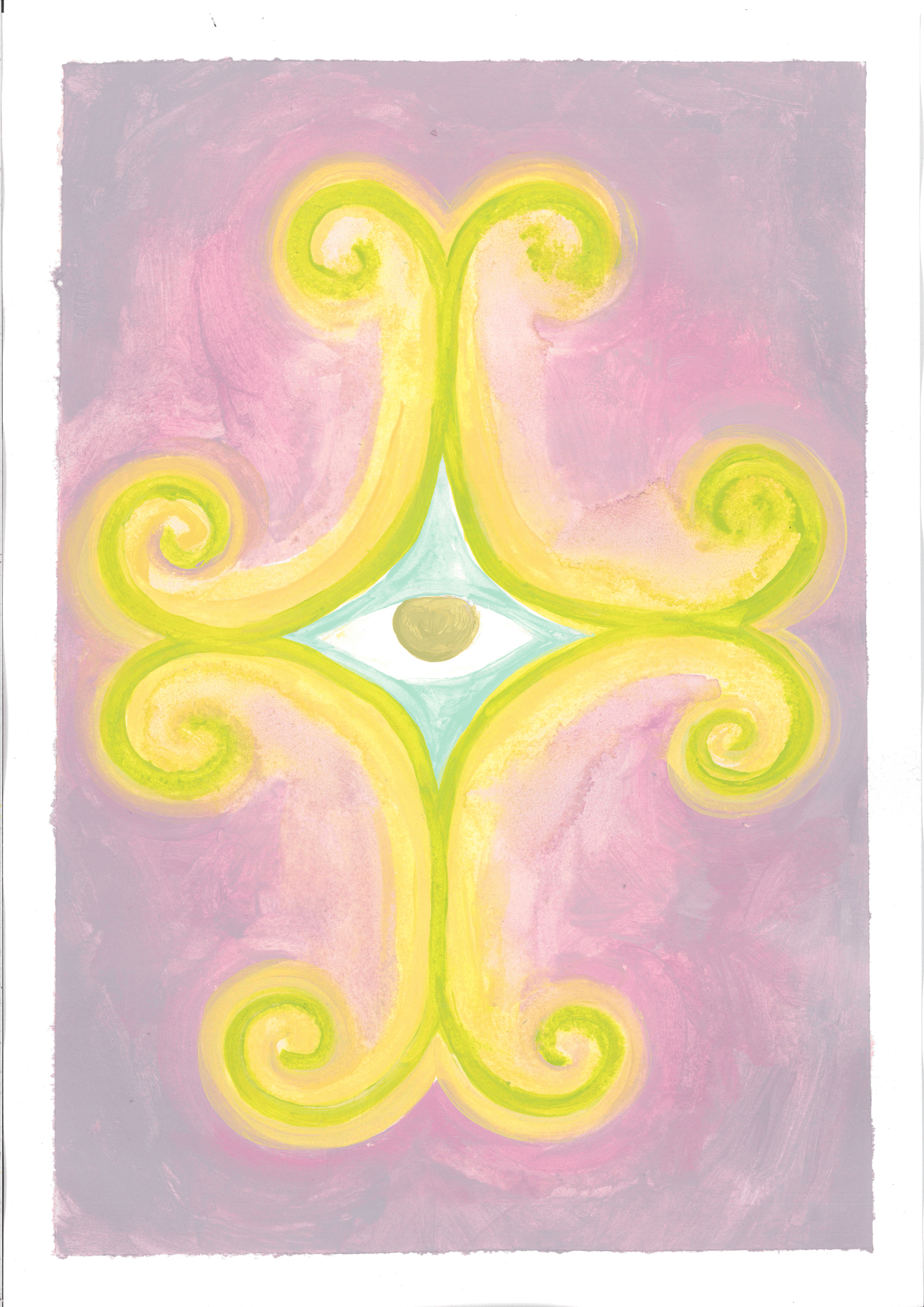 'Eye of Consciousness' - original, A4