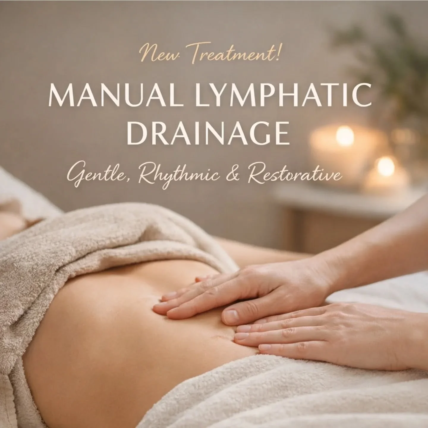 Manual Lymphatic Drainage 

Ever feel a bit sluggish, puffy or like your body just needs a reset? This might be exactly what you need 

Manual Lymphatic Drainage (MLD) is a very gentle, rhythmic treatment designed to support your lymphatic system, he