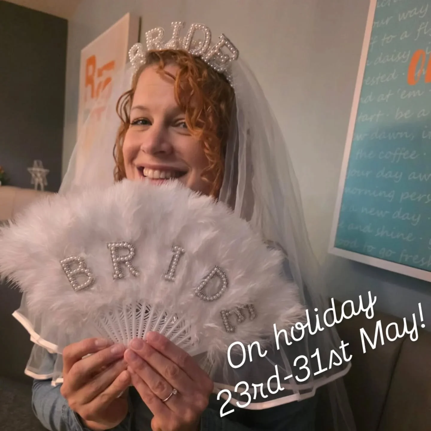 Out of office mode: ON ✈️💍✨

I&rsquo;ll be away from 23rd&ndash;31st May as I&rsquo;m getting married! 🤍🥂

Replies to messages and enquiries may be a little slower than usual while I&rsquo;m away celebrating, but online booking will still be avail
