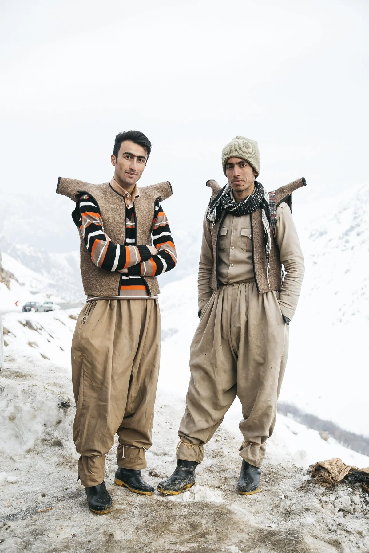 Smugglers near Mahabad, Iran