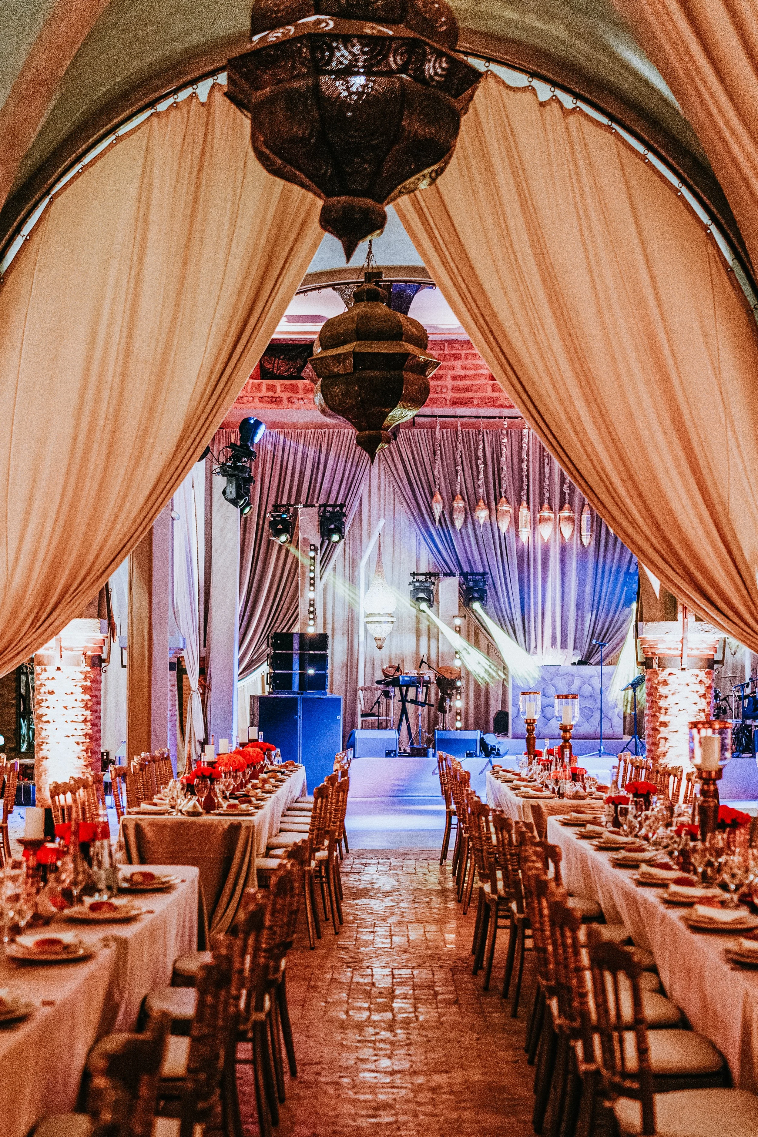 Décoration de henné par Monsieur Madame au Beldi Country Club Marrakech