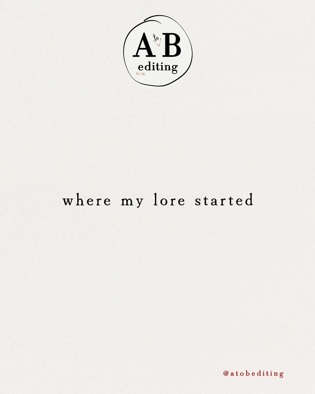 where my lore started ✨

I&rsquo;m a sucker for nostalgia and along came this trend. A deep dive down memory lane? Don&rsquo;t mind if I do.

(Miranda Priestly was the blueprint at one stage.)