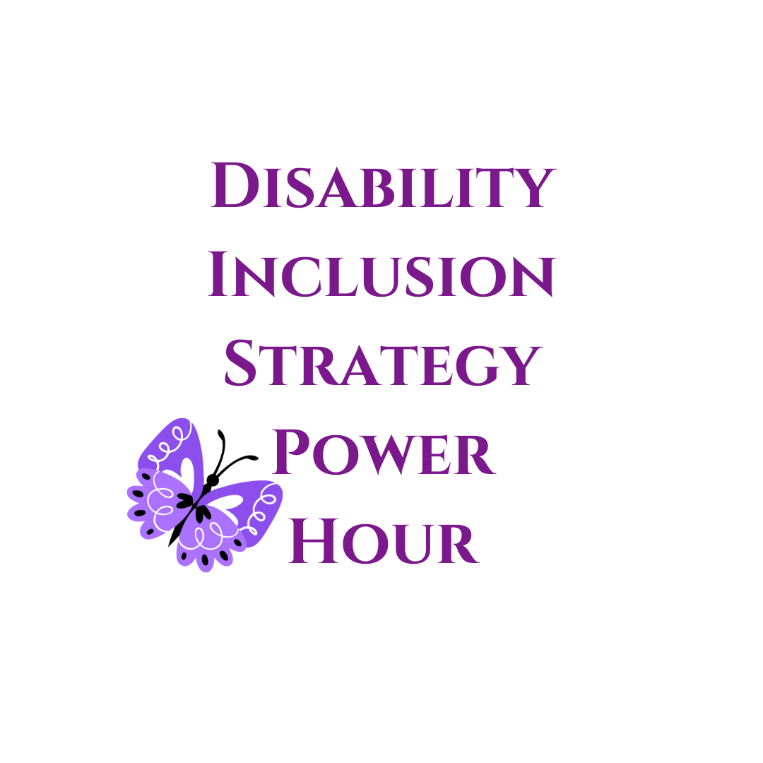 Disability Inclusion Strategy Power Hour
