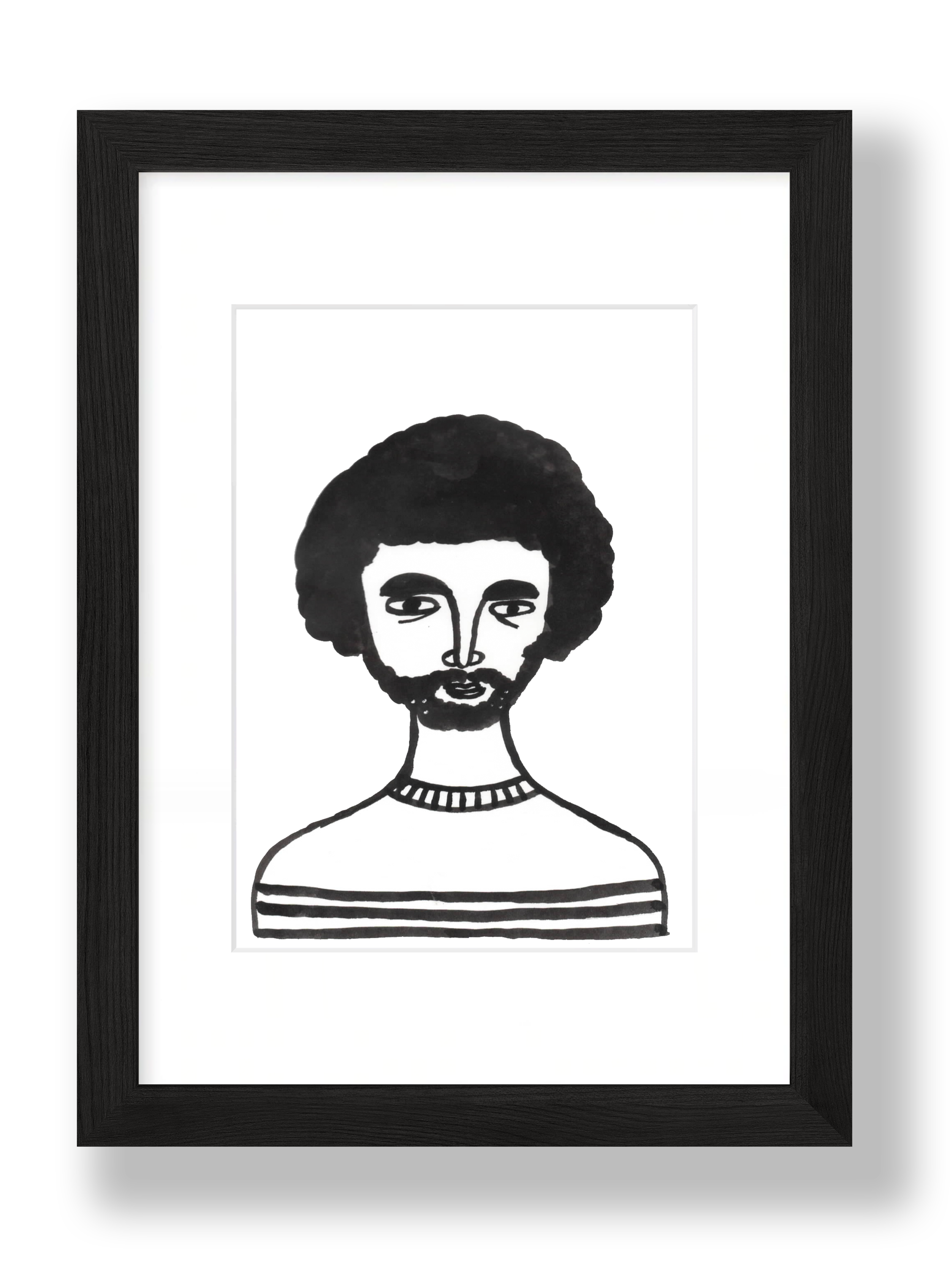 Curtis Original Art by Inky Skoodles
