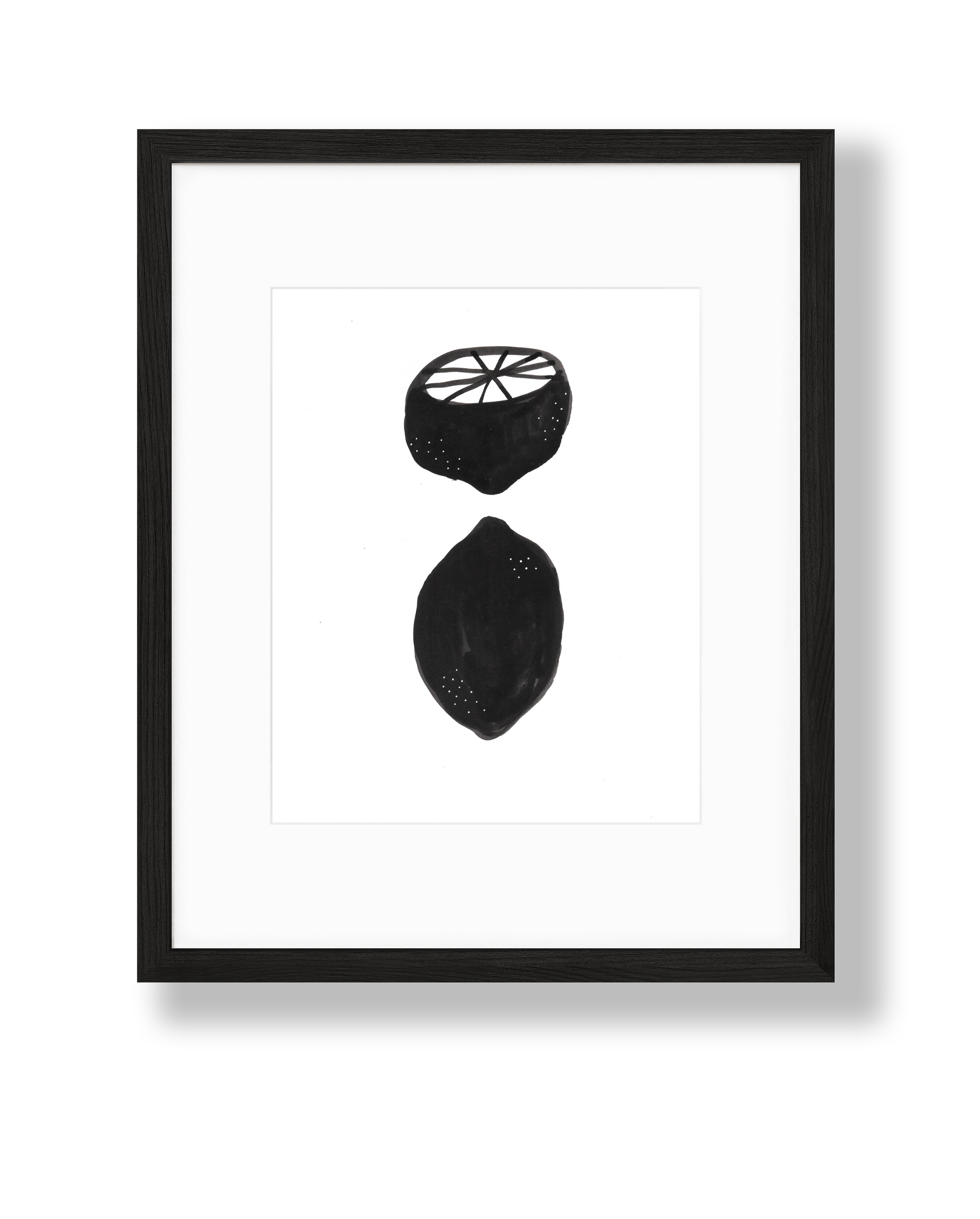 Lemon Original Art by Inky Skoodles