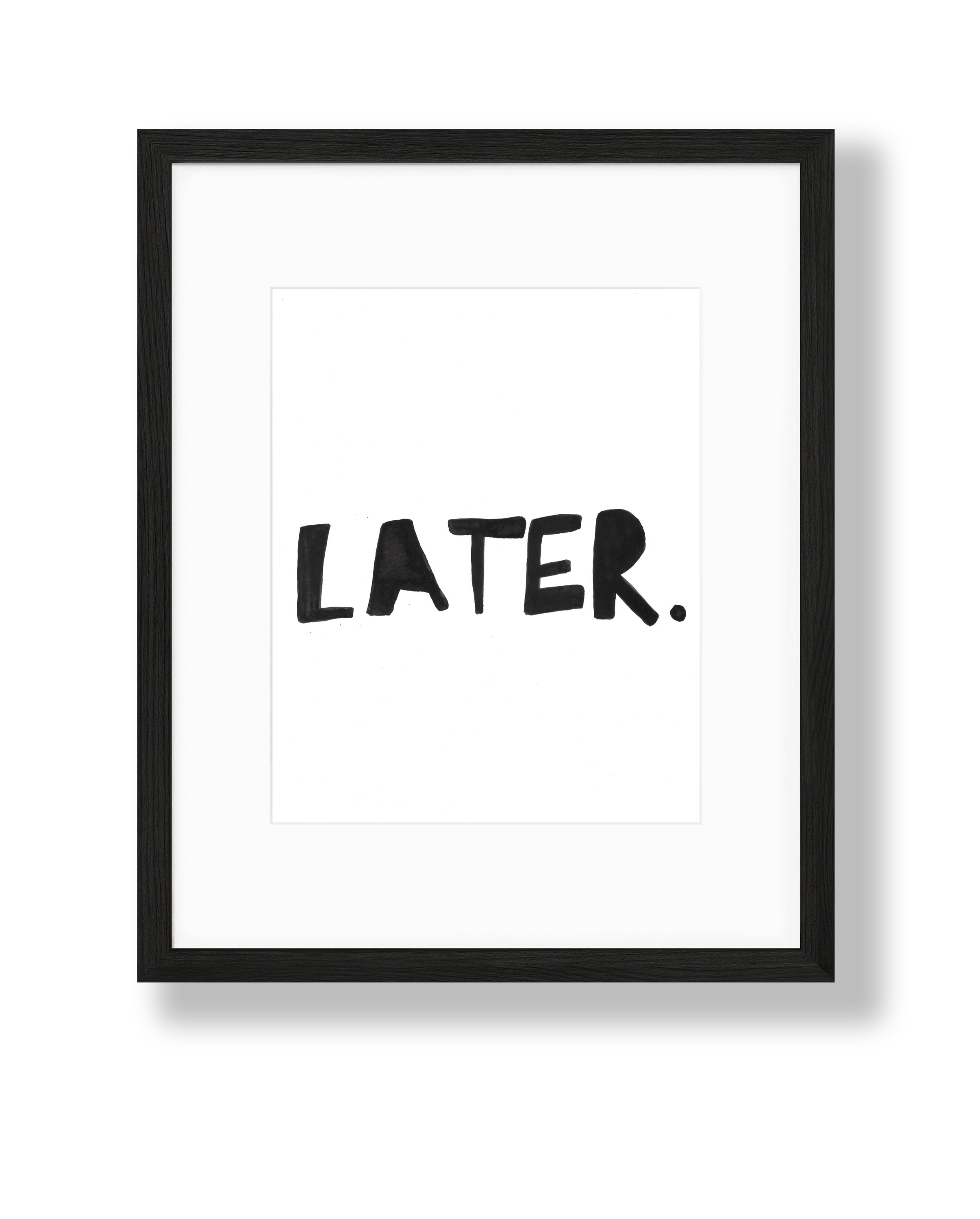 LATER Original Art by Inky Skoodles