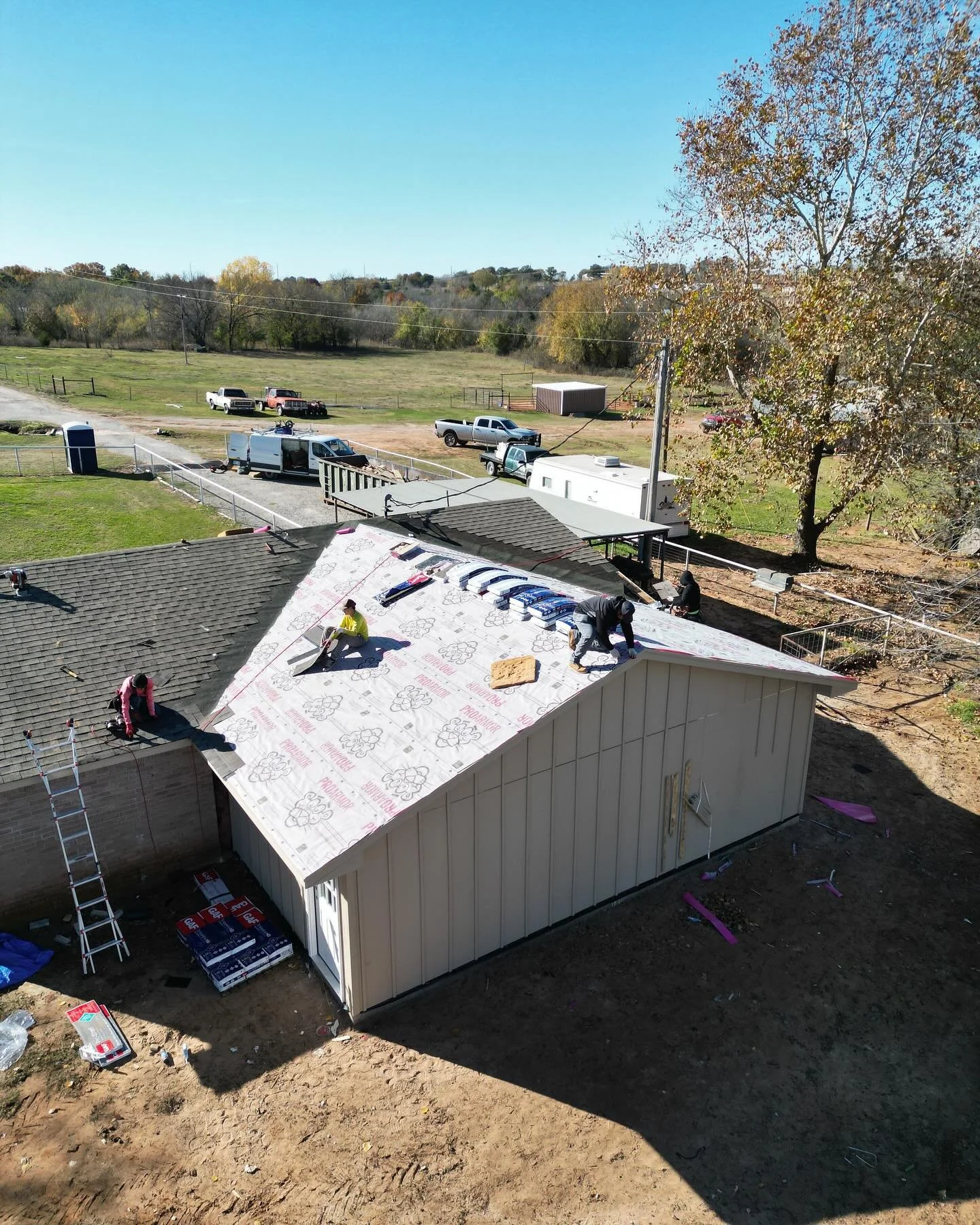 Catching up on the progress at the Lindsay addition! The roof was installed last month, bringing this project one step closer to completion. It&rsquo;s all coming together, and we can&rsquo;t wait to share more updates soon!