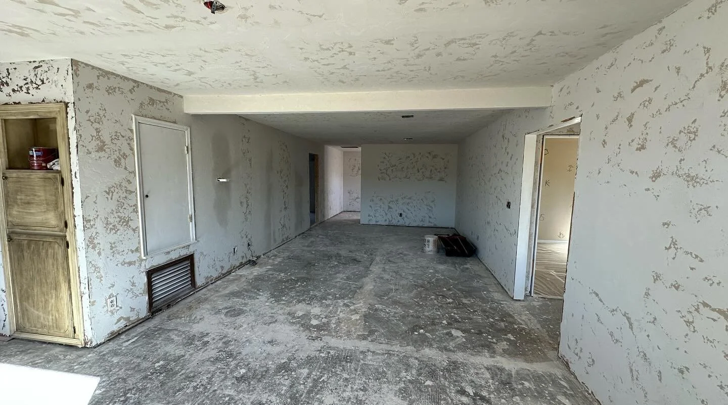 The Lindsay addition is moving along&mdash;drywall is installed, and we&rsquo;ve retextured the original walls in the house for a flawless finish. Next up: Carpentry