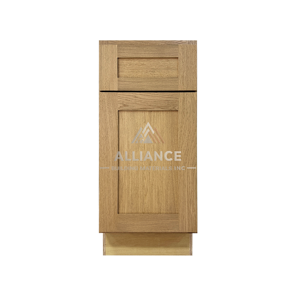 White Oak Shaker Base Cabinets B09-B21丨Ready To Ship From US Warehouse