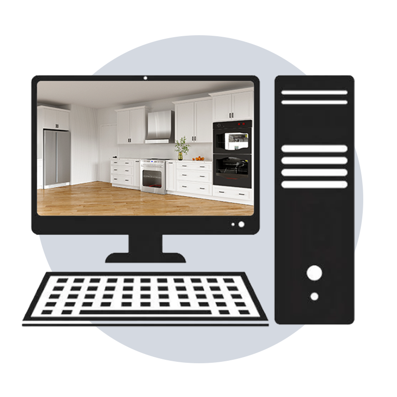 kitchen cabinet design and layout support service for contractors and builders