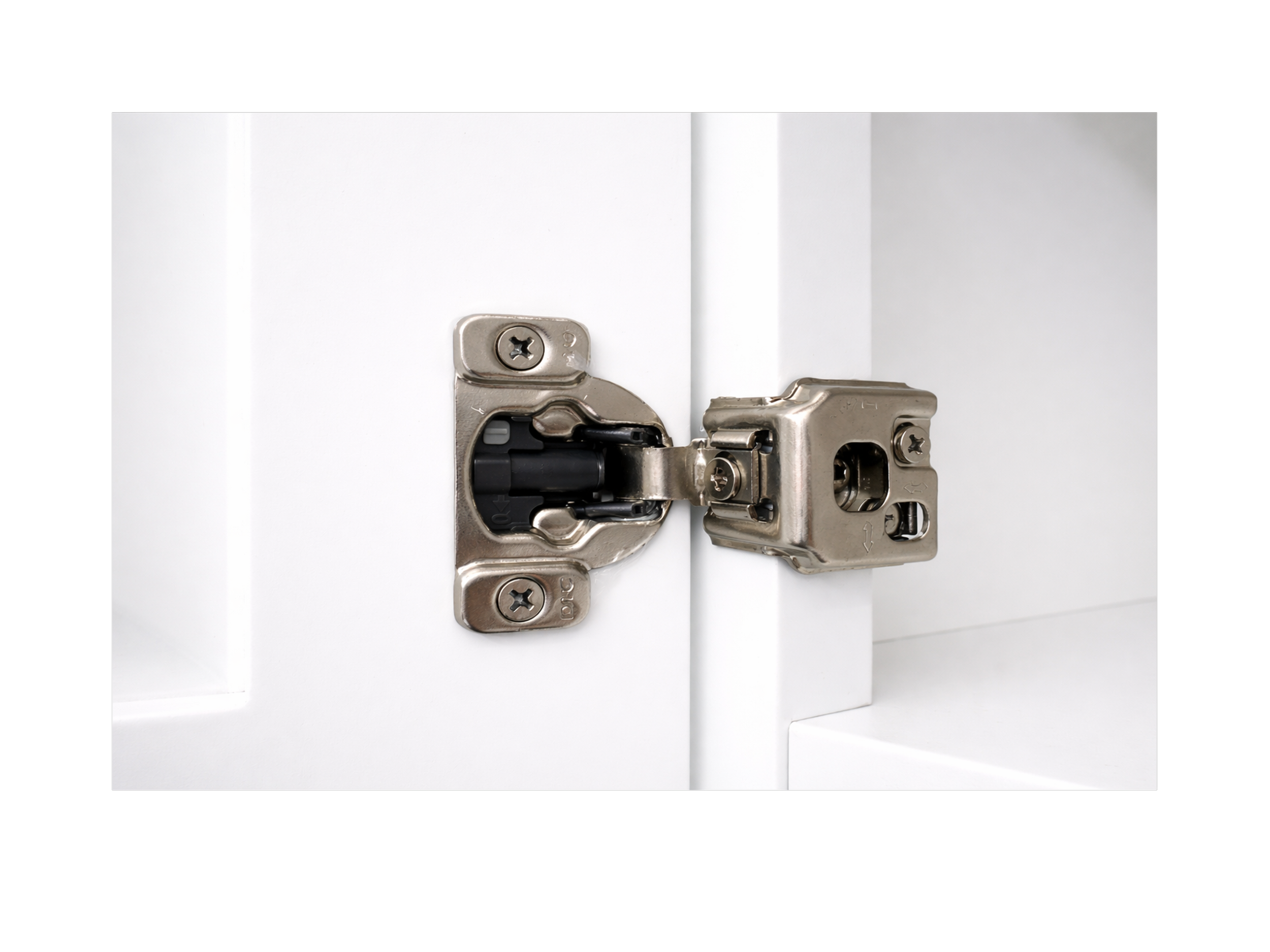 soft close cabinet hinge detail for smooth operation and long term use