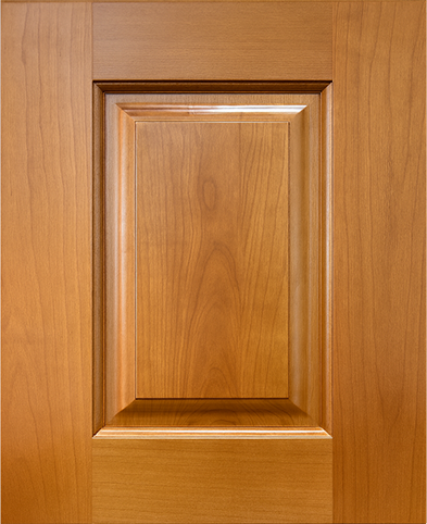 Red Cherry RTA cabinet sample door for bulk project color and material verification