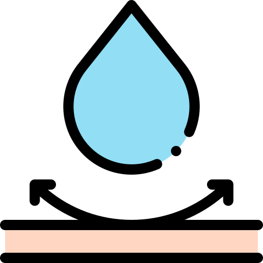 Geometric drawing of an outline square with sections divided by vertical, horizontal, and diagonal lines.