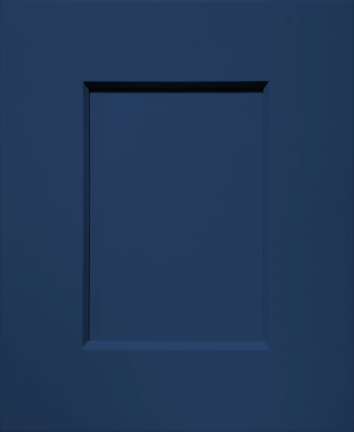 Biue Shaker RTA cabinet sample door for bulk project color and material verification