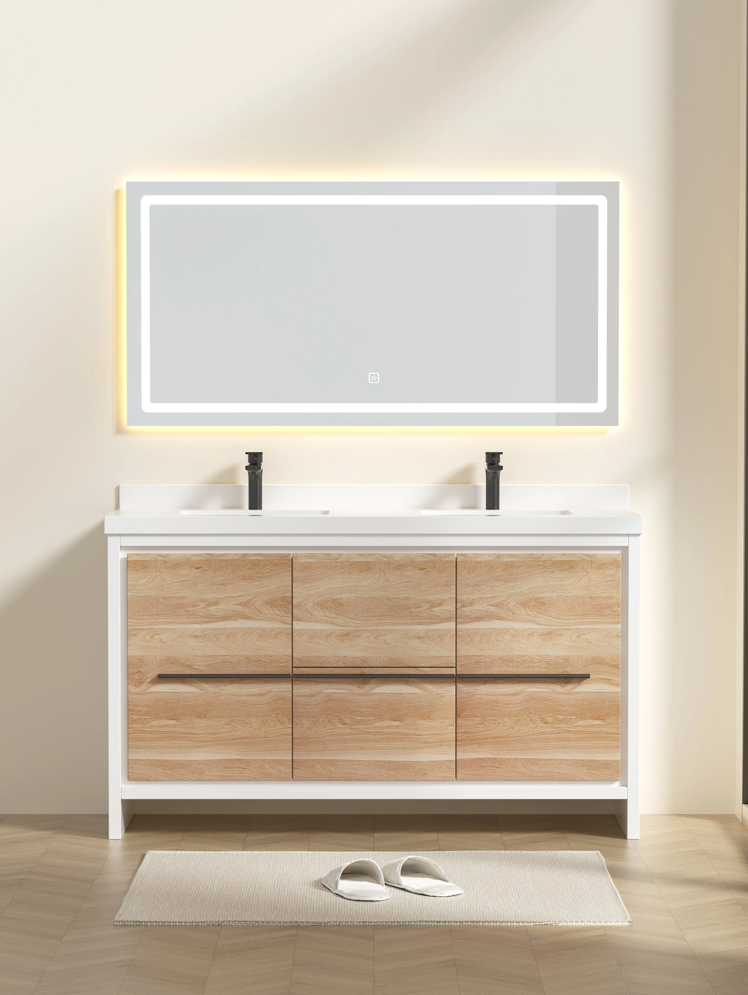 Double Sink Vanity Combo