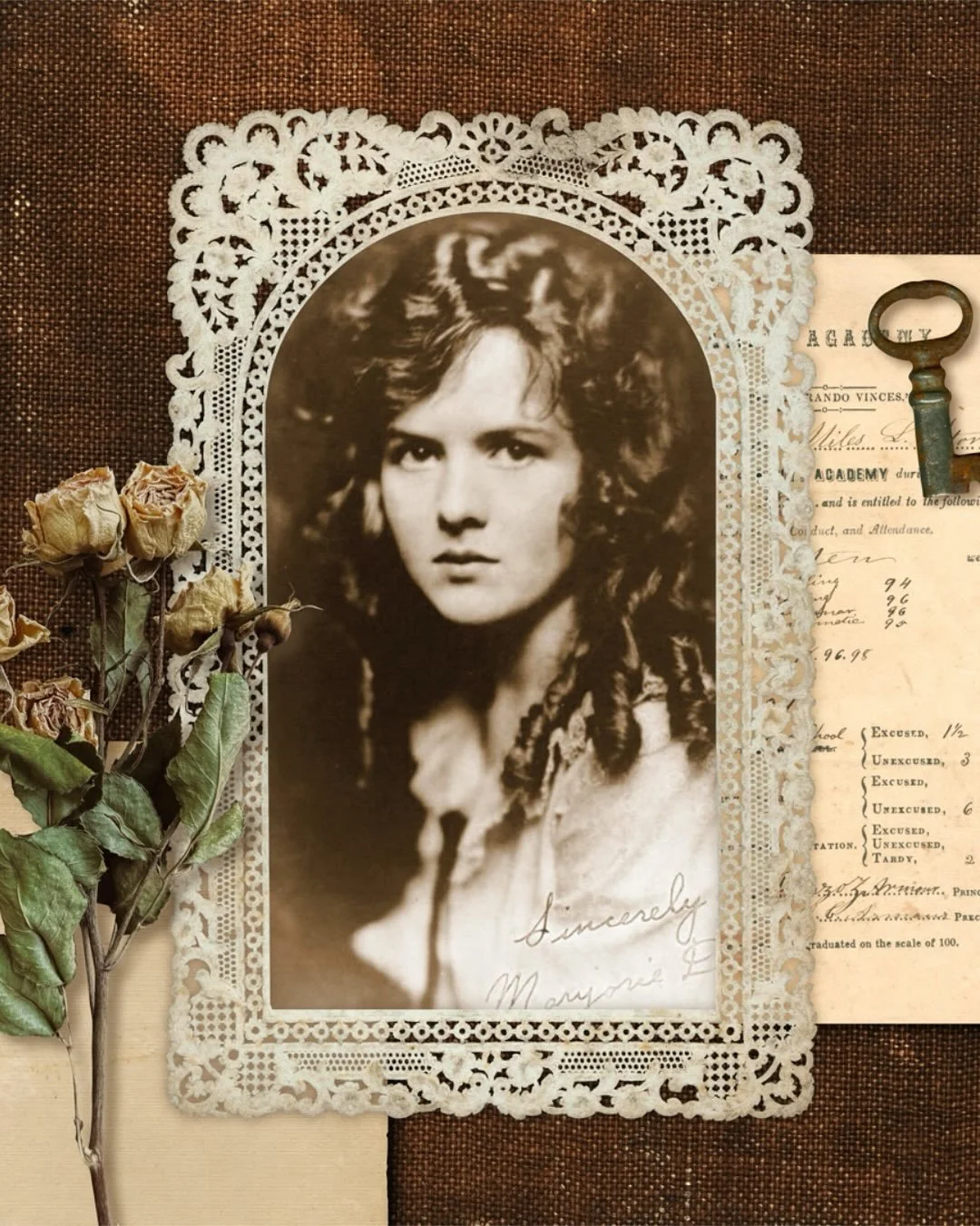 Add a vintage element to your social media posts, scrapbook pages, or any design project with my new vintage collage kit. #collage #collagekit #digitalscrapbooking #digitalscrapbook #digitalscrapbooklayout #digitalscrapbookingkit
