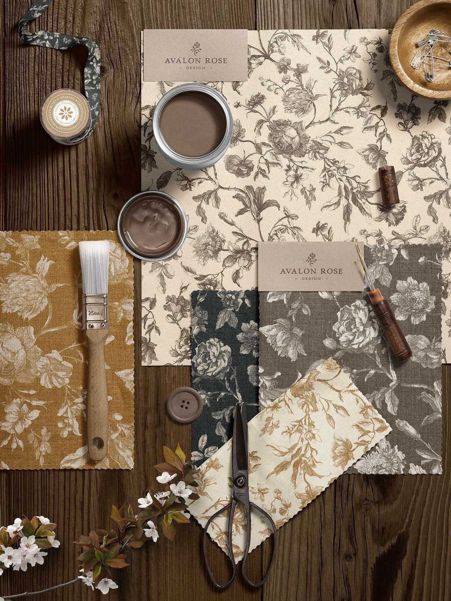 You can never go wrong with vintage florals. Perfect surface pattern for wallpaper, upholstery, and packaging design. #vintagefloral #floralwallpaper #floralfabric #antiquefloral #interiordesign