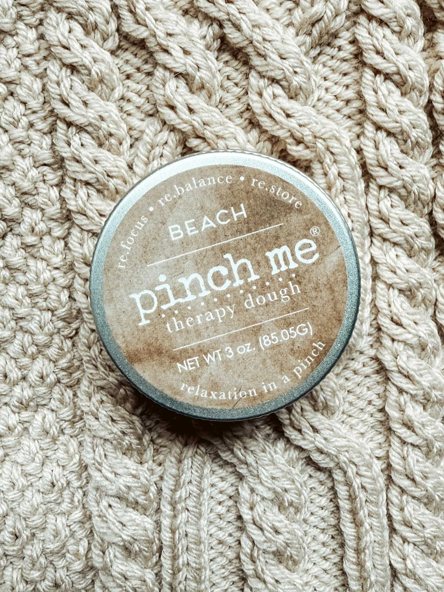 Custom logo and packaging design for Pinch Me Therapy Dough