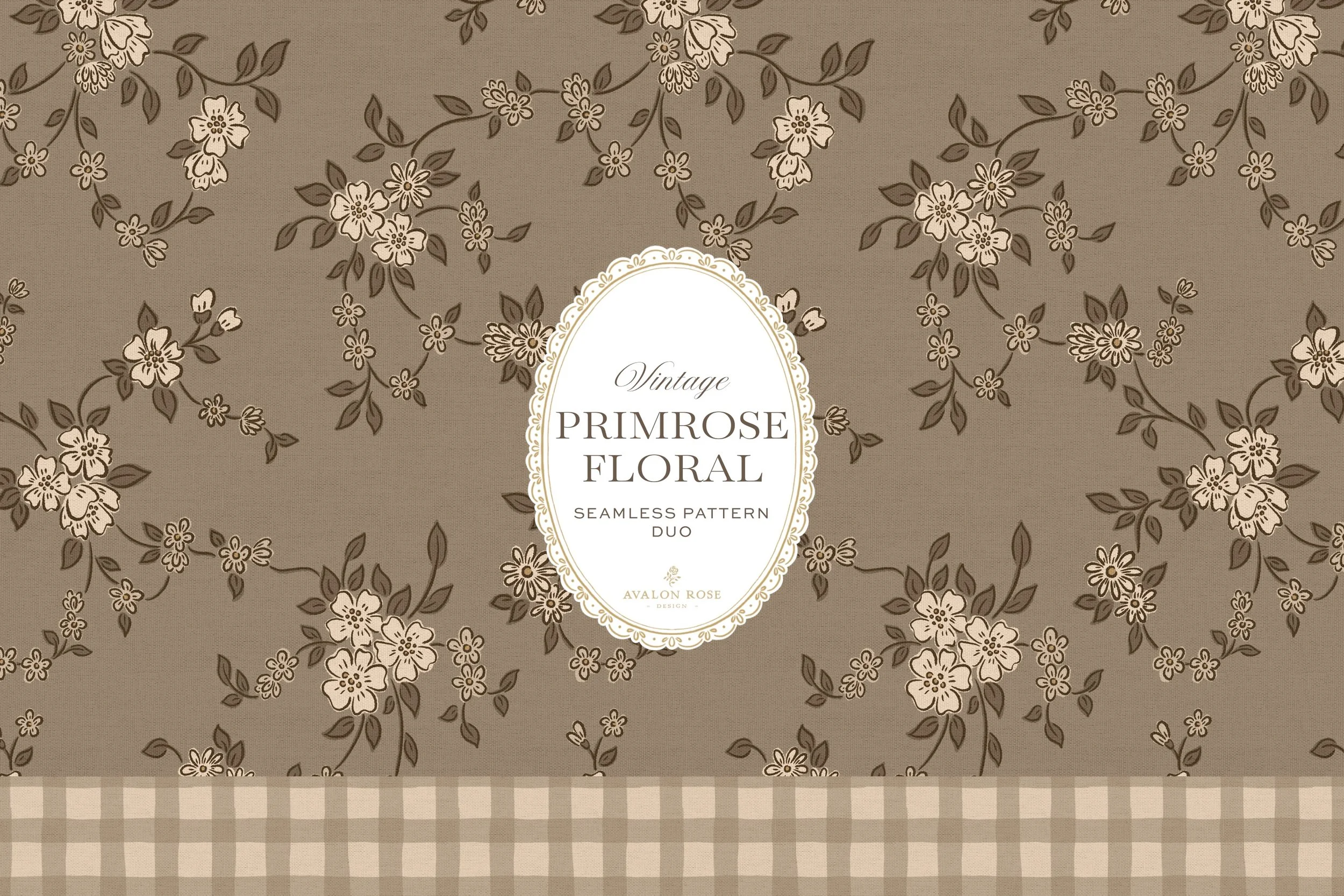 Primrose Vintage Floral Patterns