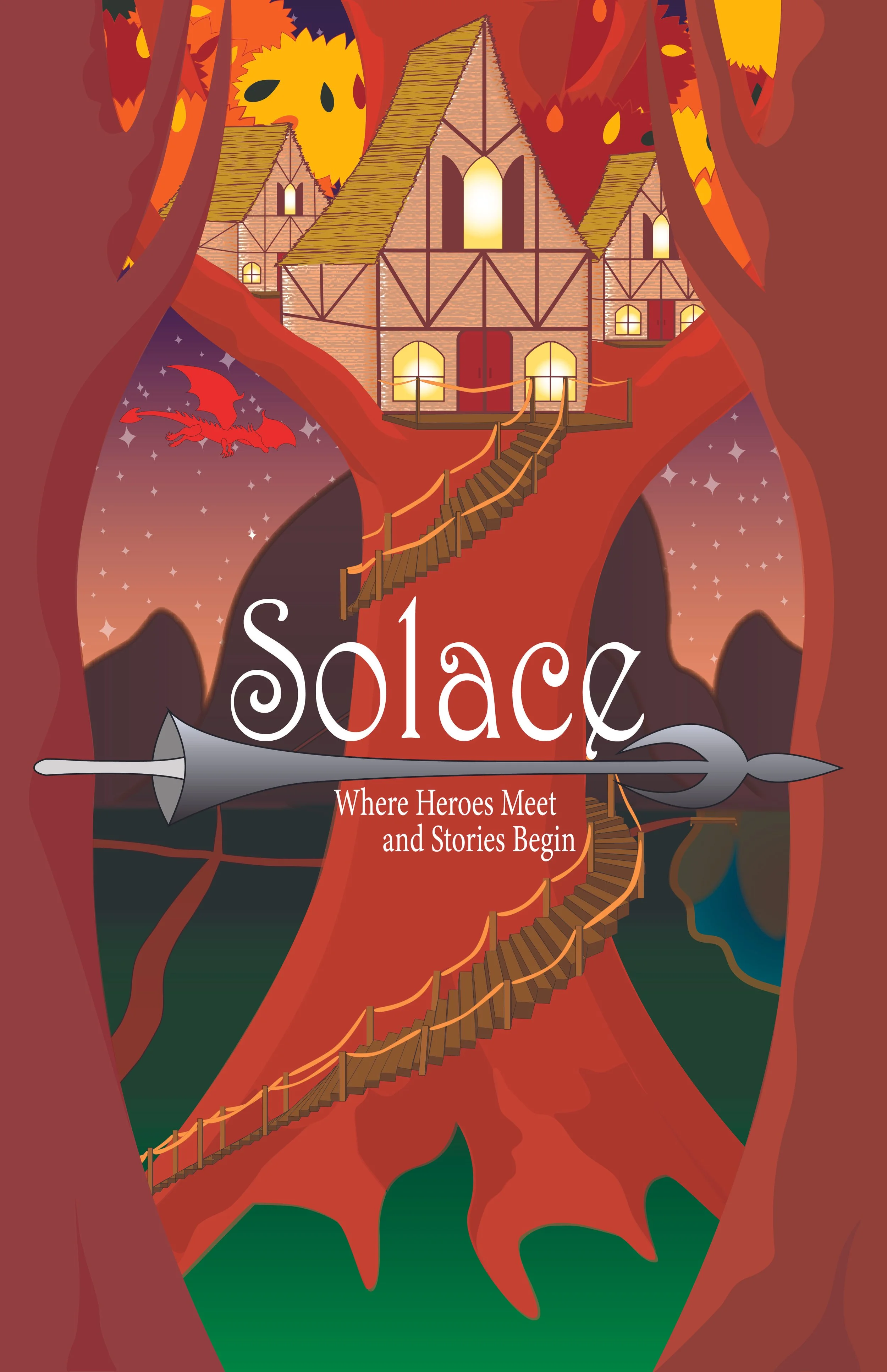 Solace Travel Poster