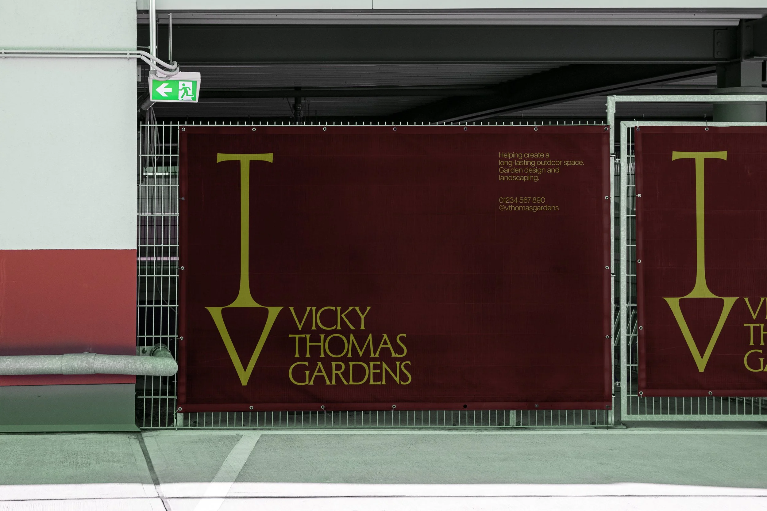 Vicky Thomas Gardens Sign