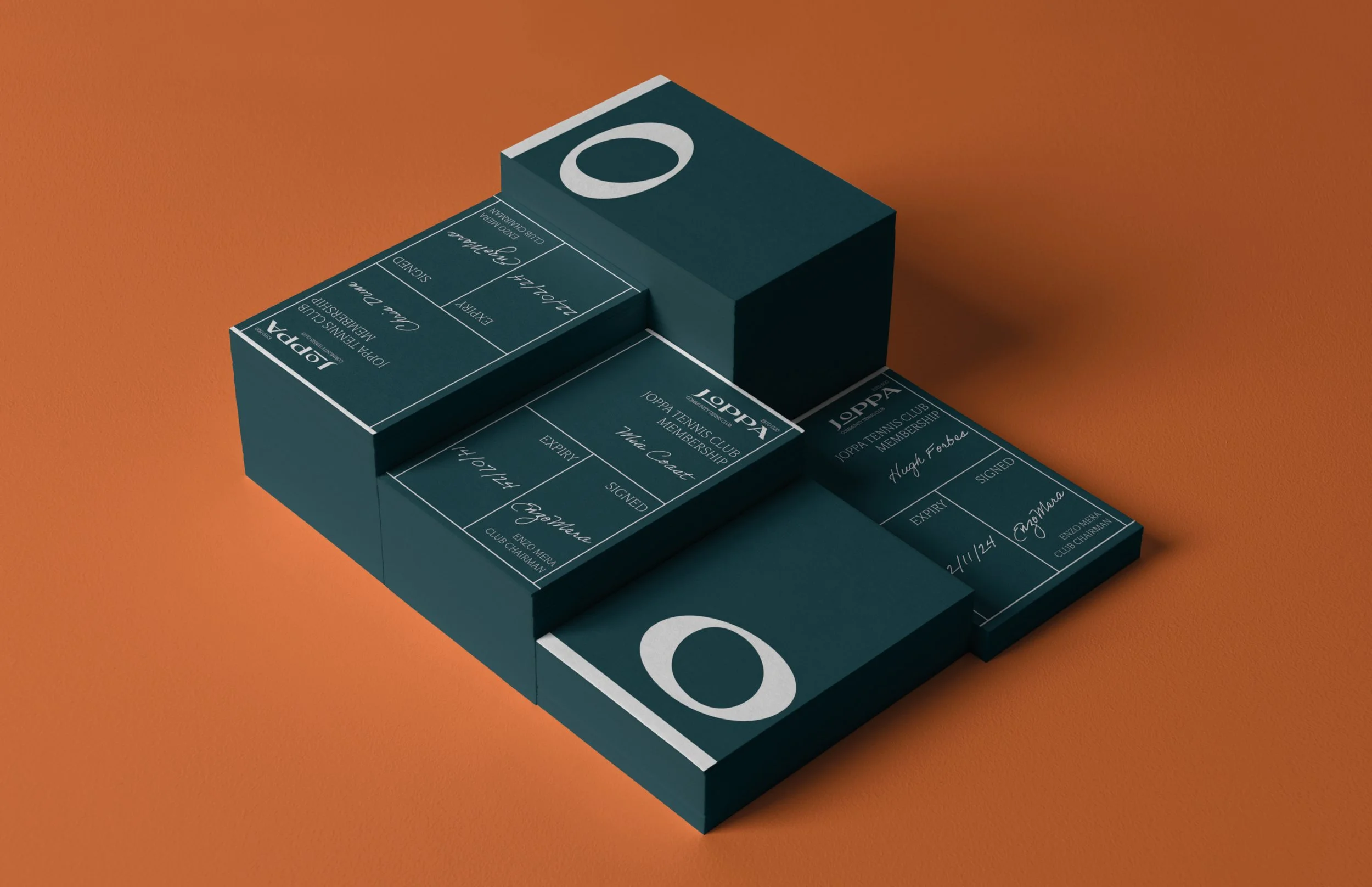 Joppa Community Tennis Club Membership Cards