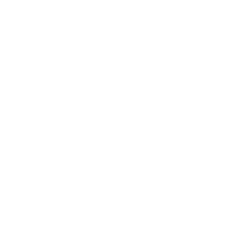 A white medical-themed icon of a heart with a cross inside, supported by an open hand on a black background.